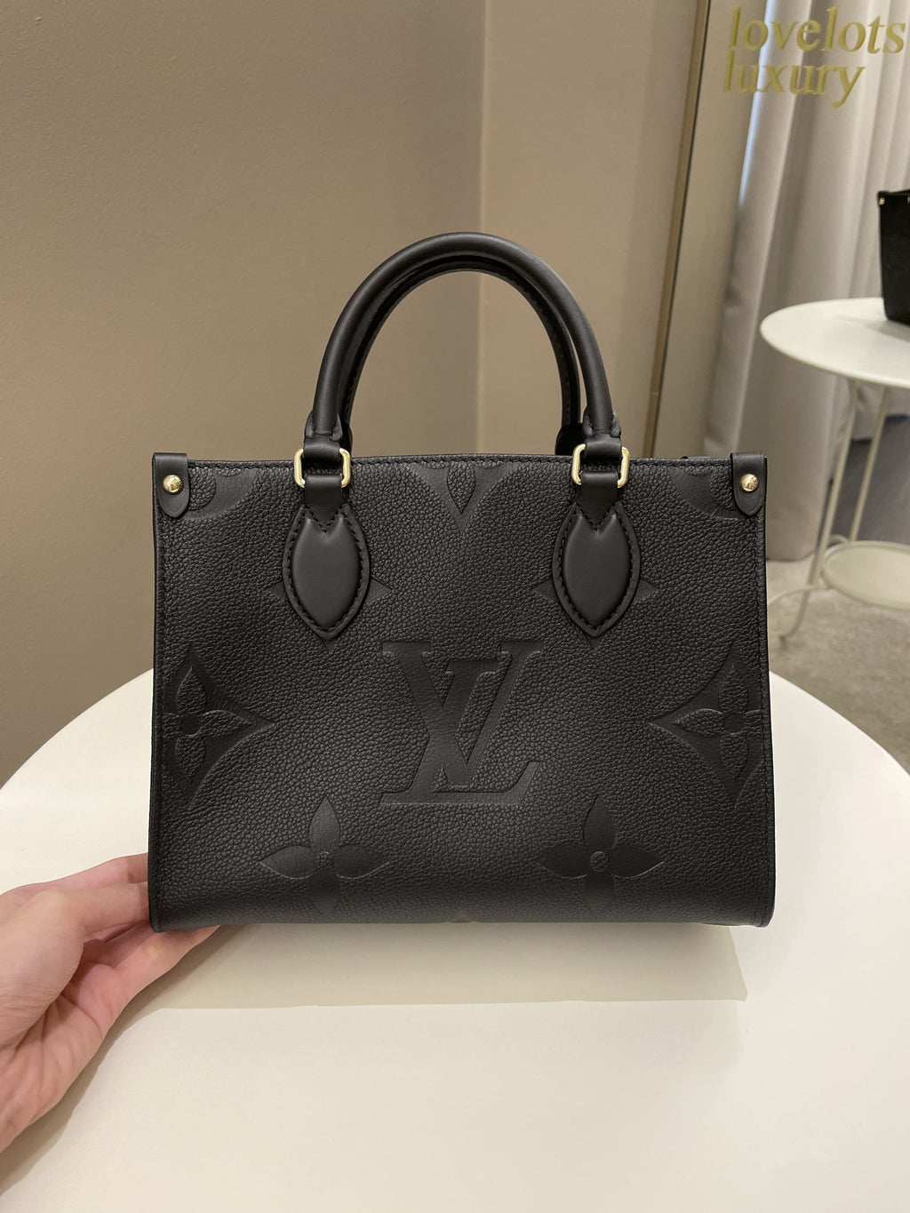 Louis Vuitton OnTheGo PM Black Monogram Empreinte