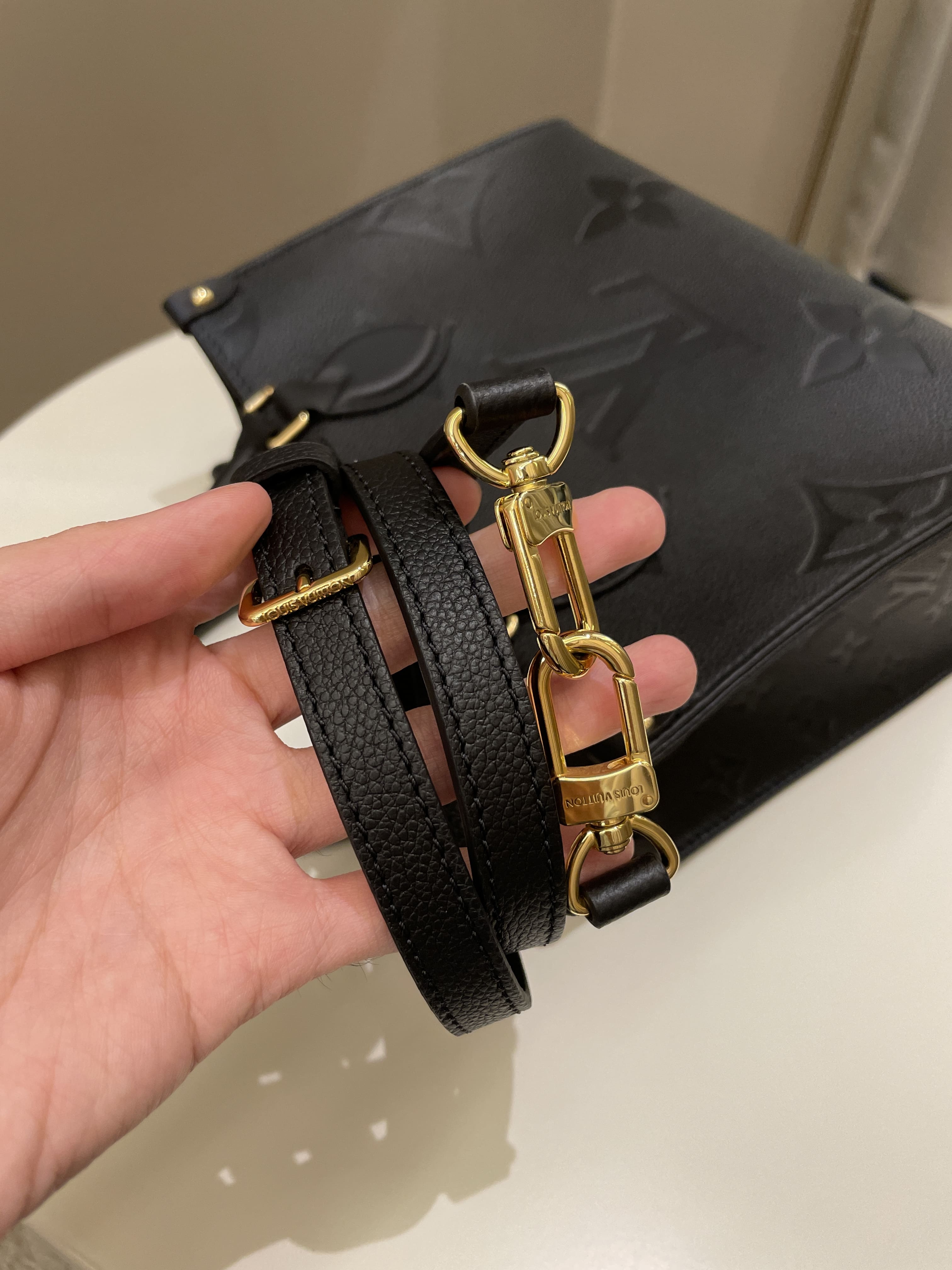 Louis Vuitton OnTheGo PM Black Monogram Empreinte