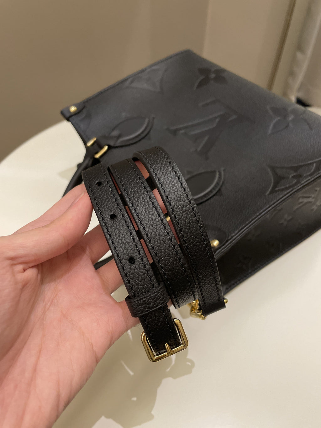 Louis Vuitton OnTheGo PM Black Monogram Empreinte