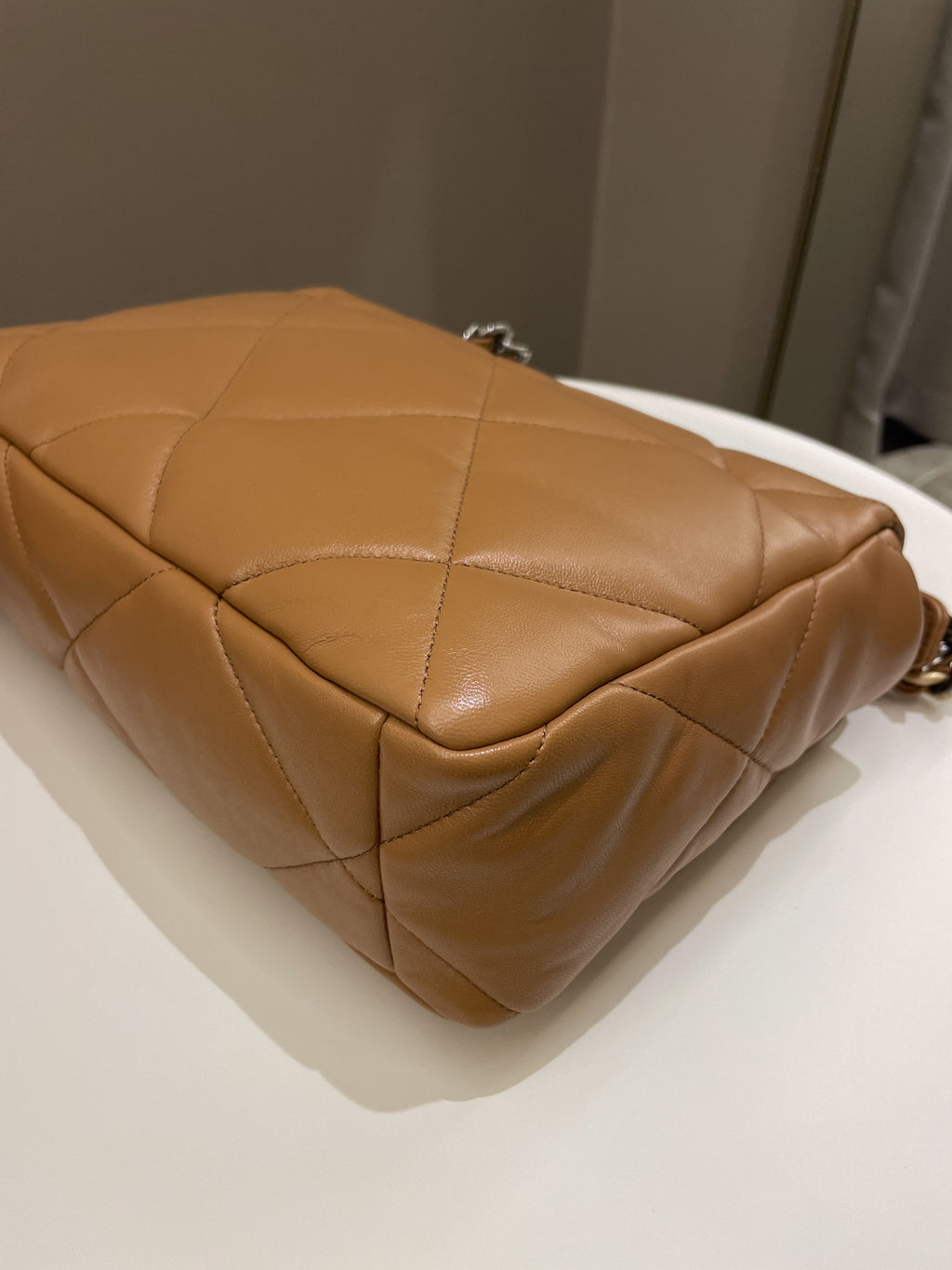 Chanel 19 Flap Bag Caramel Lambskin