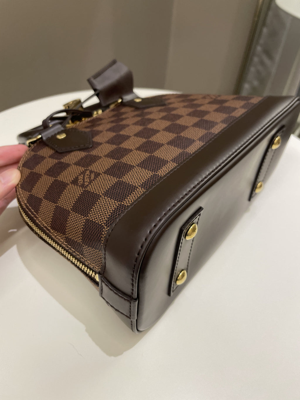 Louis Vuitton Alma BB Dambier Ebene