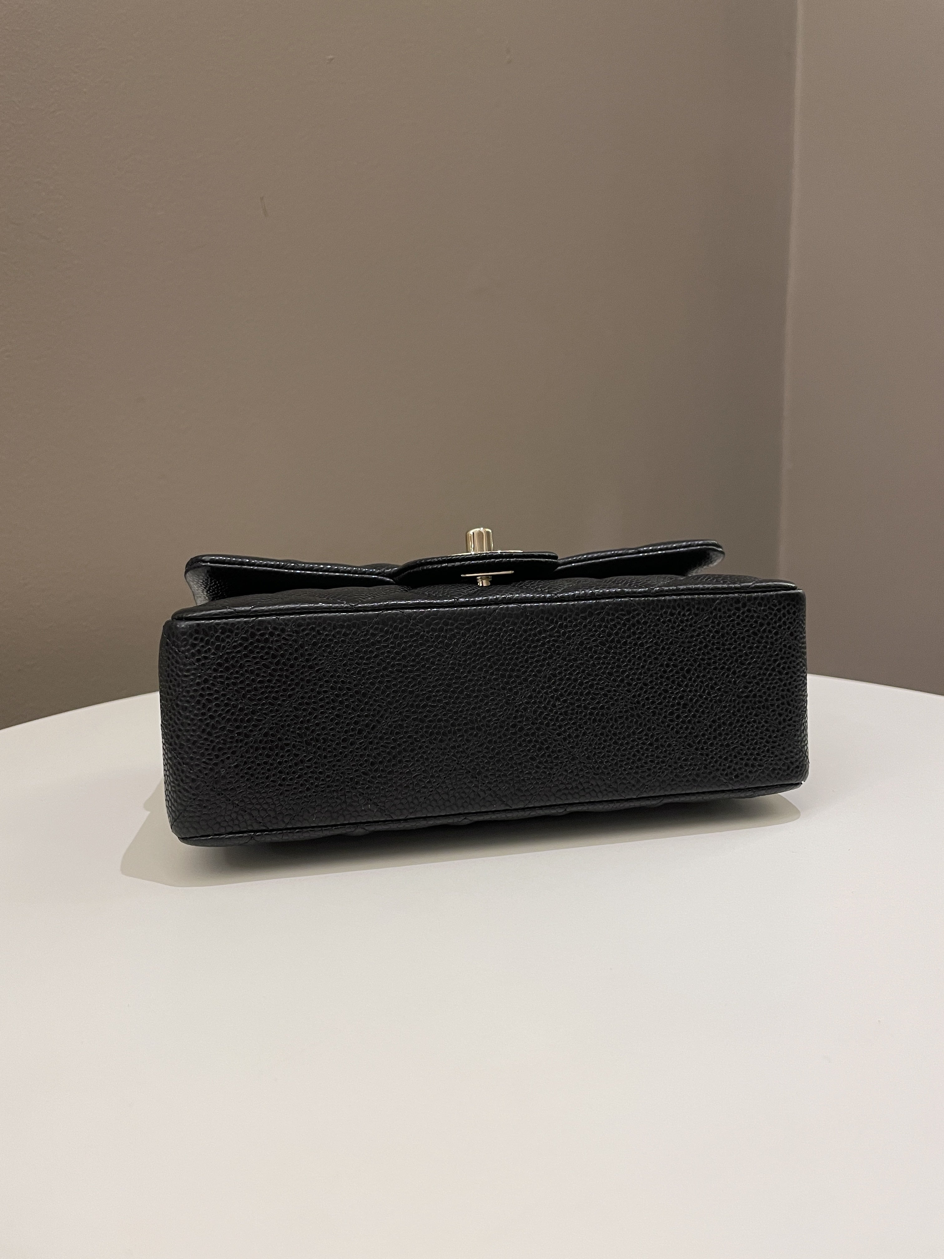 Chanel Classic Quilted Mini Rectangular Black Caviar