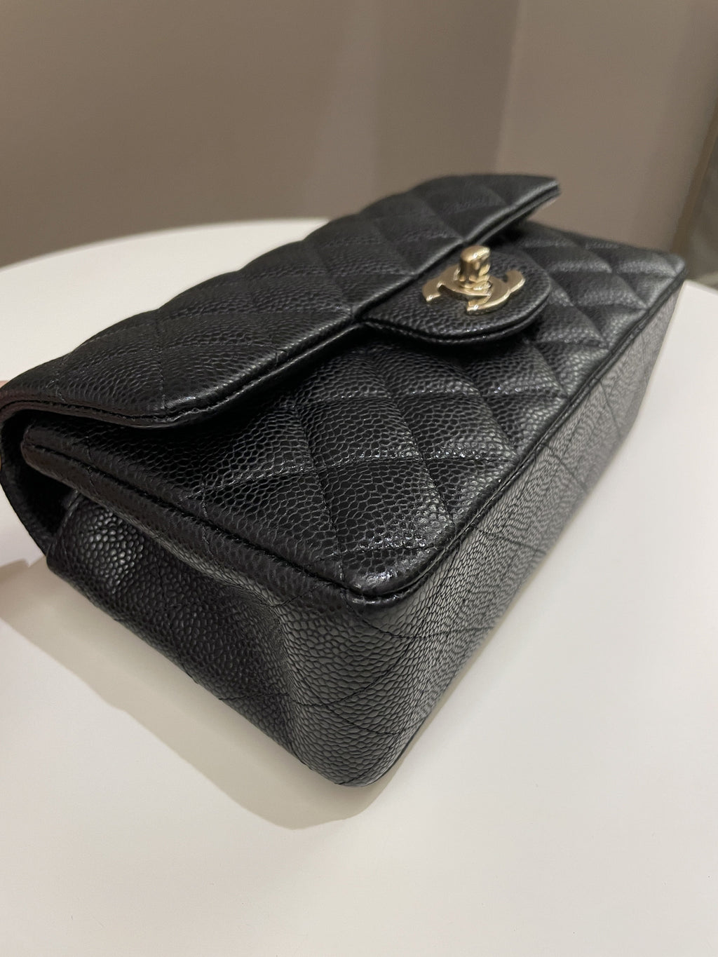 Chanel Classic Quilted Mini Rectangular Black Caviar