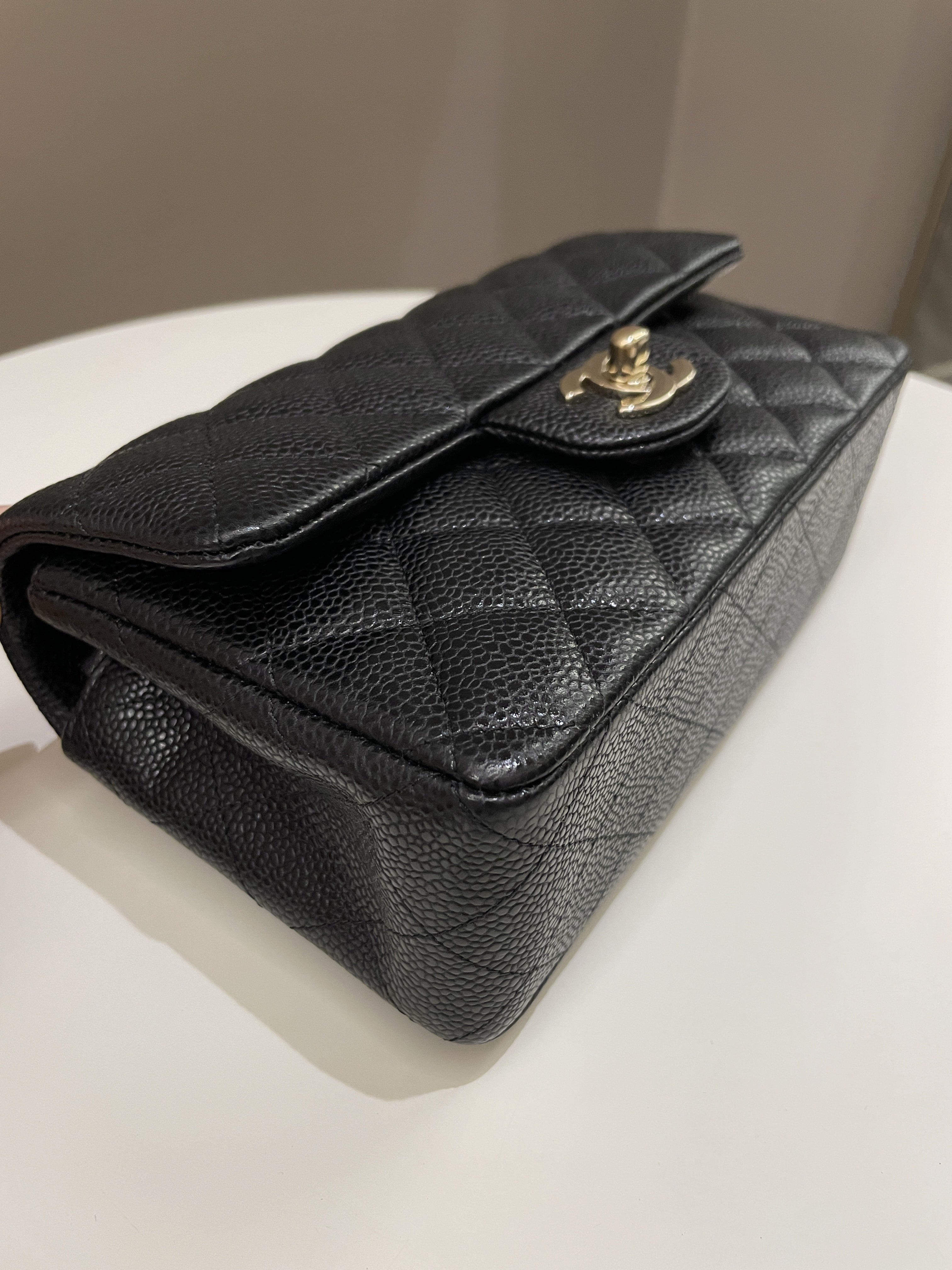 Chanel Classic Quilted Mini Rectangular Black Caviar