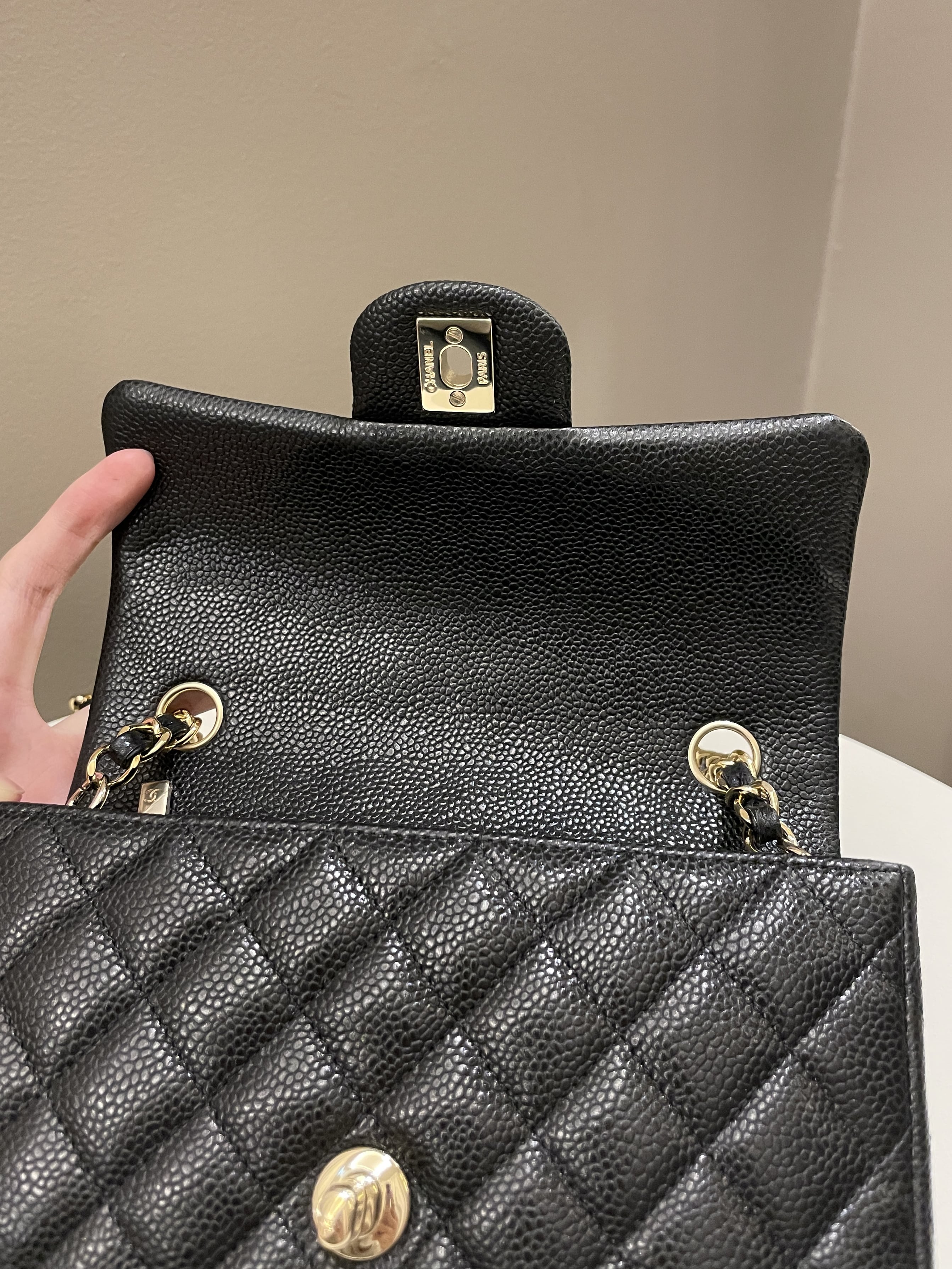 Chanel Classic Quilted Mini Rectangular Black Caviar