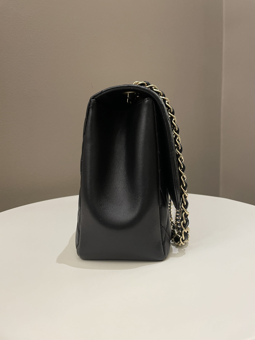 Chanel Mademoiselle Single Flap Black Lambskin
