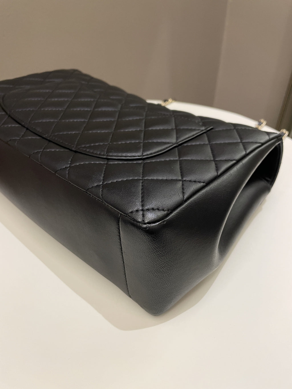 Chanel Mademoiselle Single Flap Black Lambskin