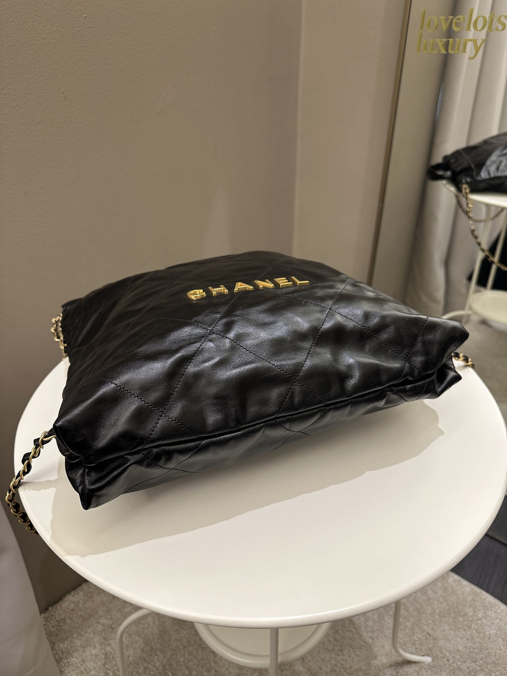 Chanel 22 Backpack Black Calfskin