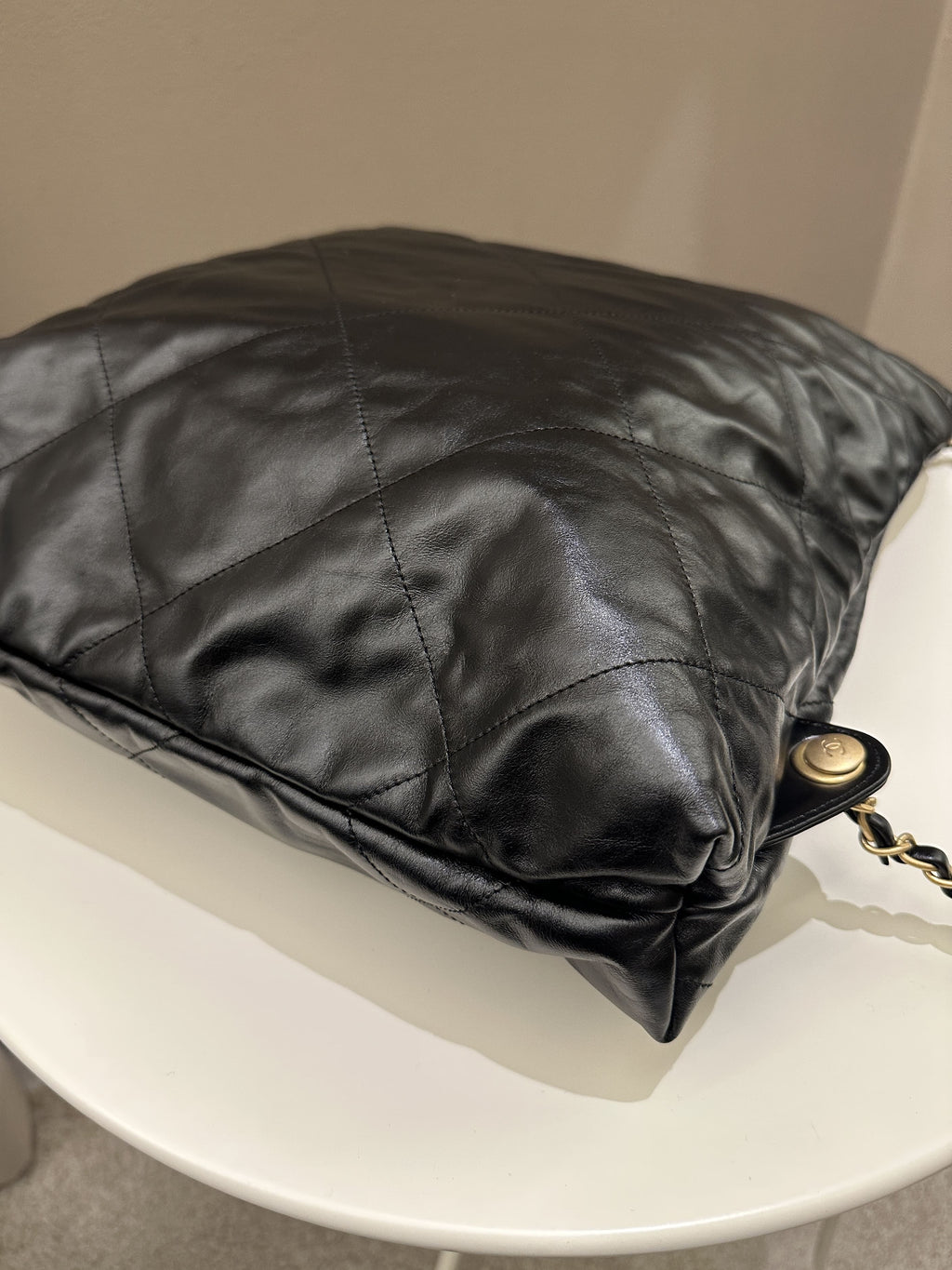 Chanel 22 Backpack Black Calfskin
