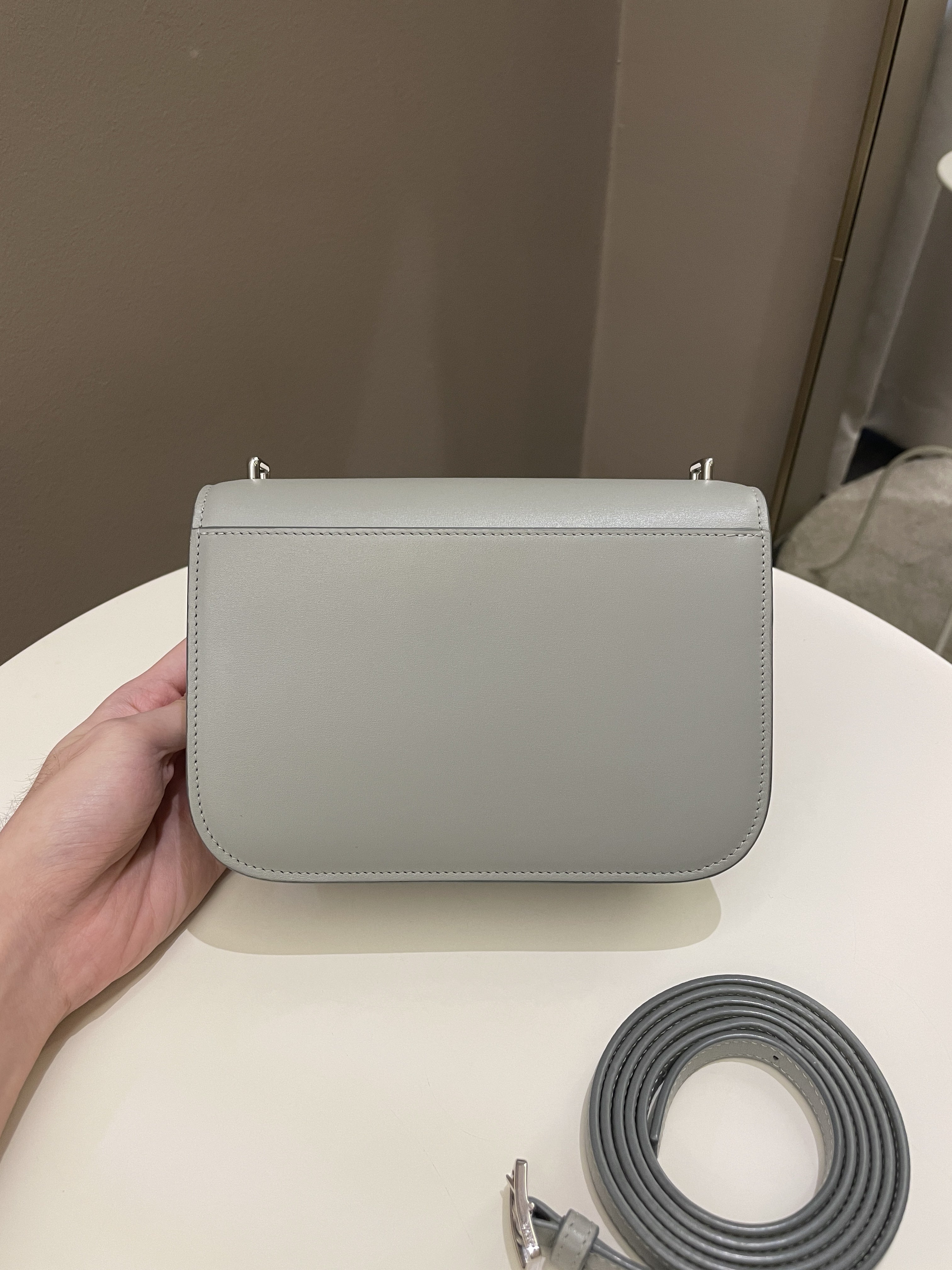 Loewe Goya Bag Ash Grey Calf