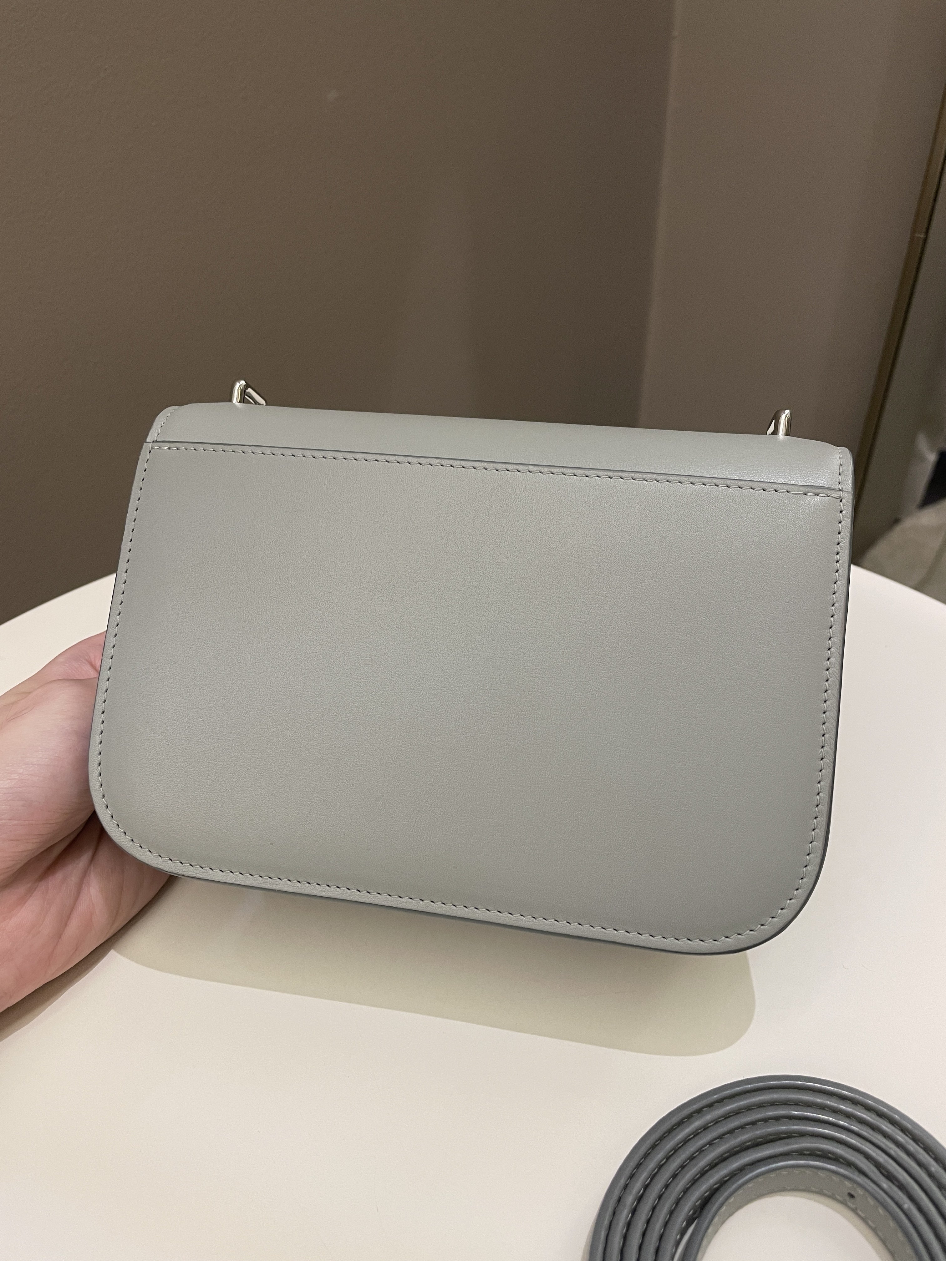 Loewe Goya Bag Ash Grey Calf