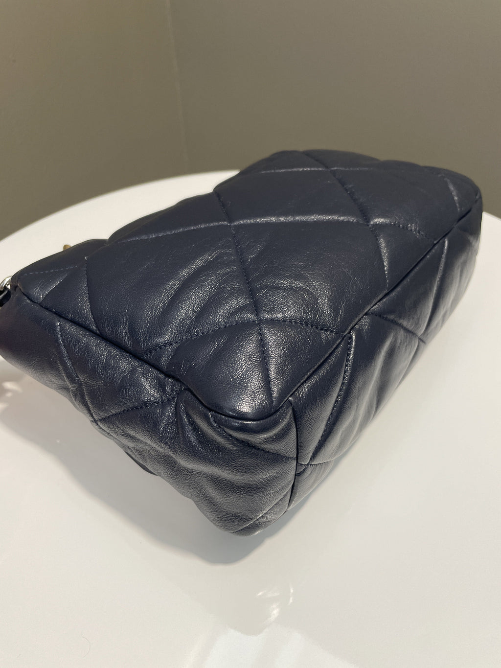 Chanel 19 Flap Bag Navy Lambskin