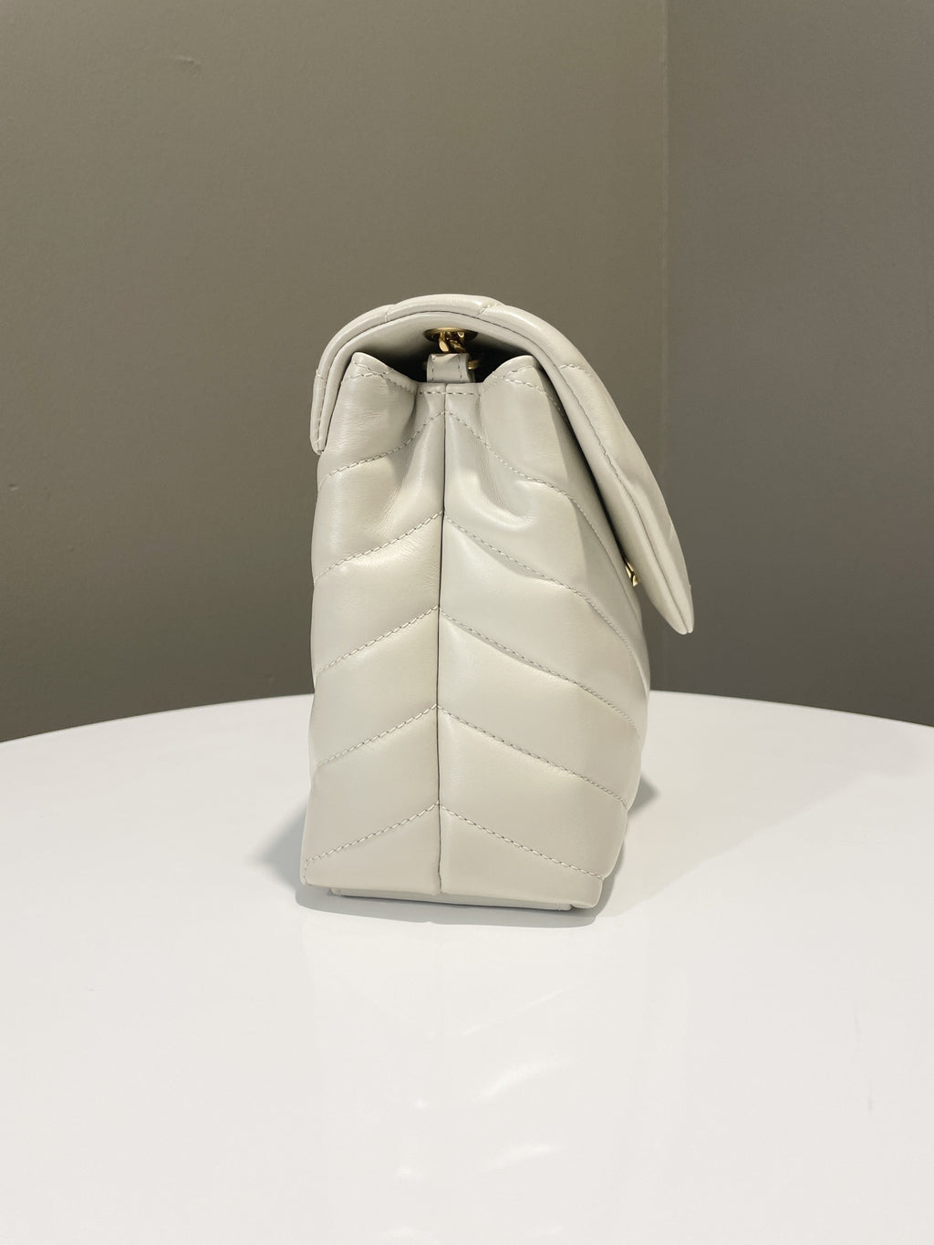 Saint Laurent Lou Lou Ivory Calfskin