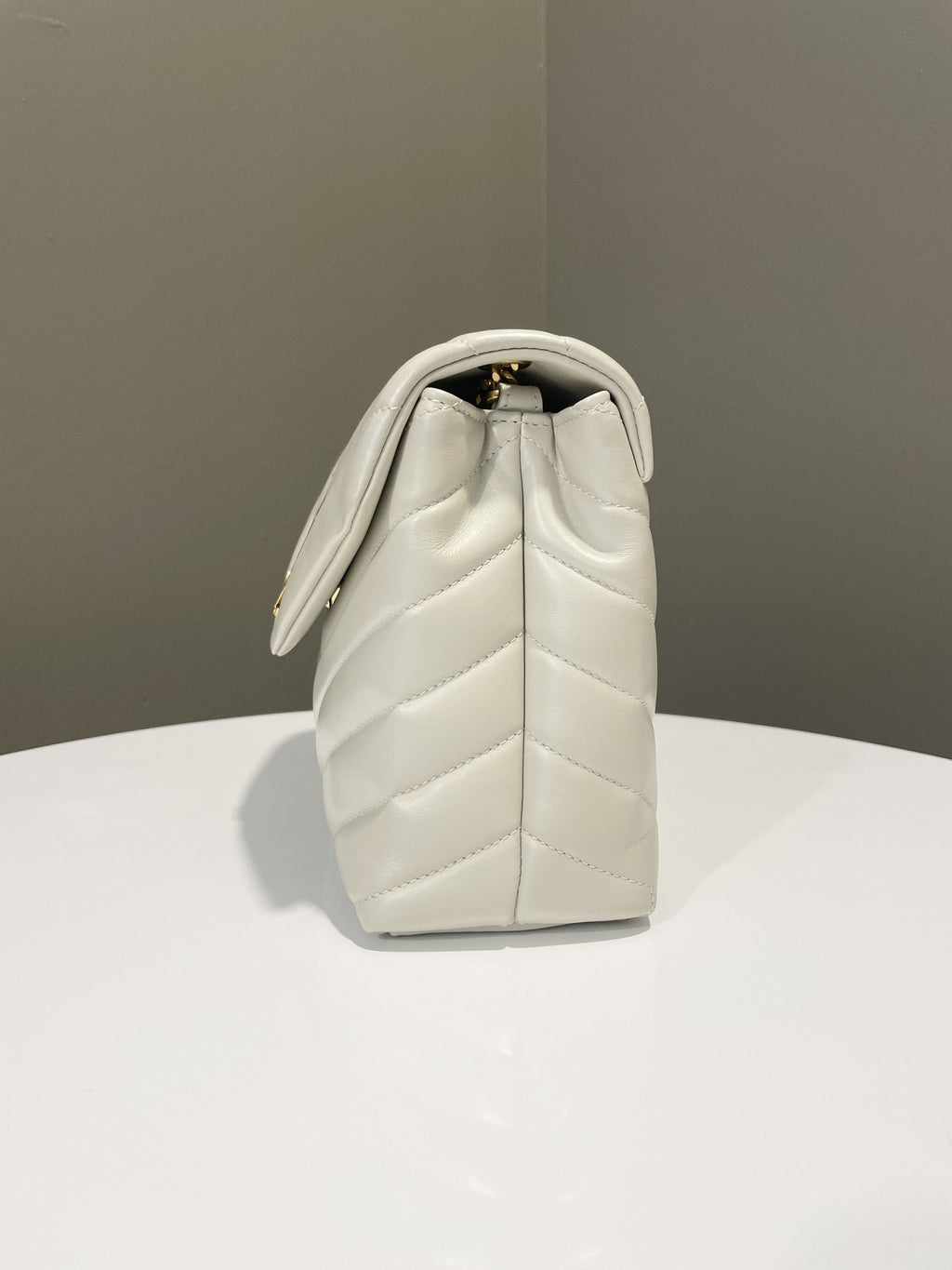 Saint Laurent Lou Lou Ivory Calfskin
