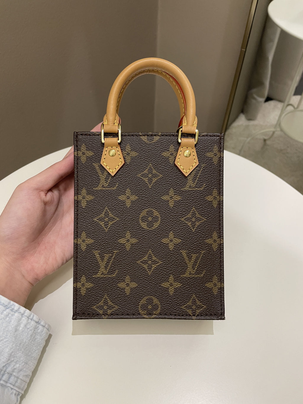 Louis Vuitton Petite Sac Plat Classic Monogram
