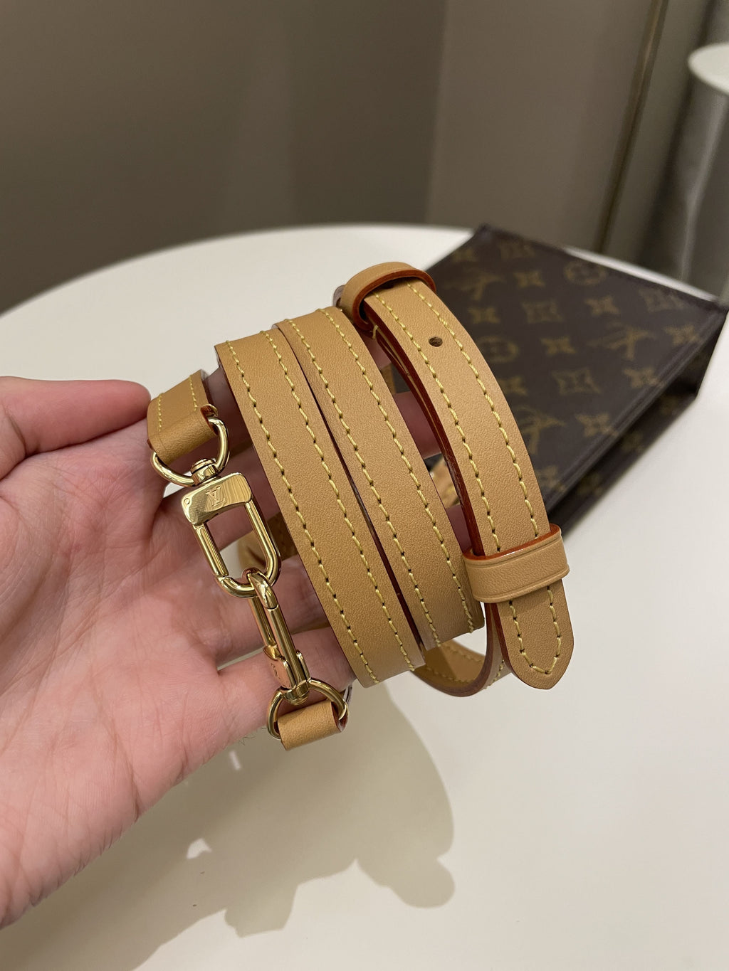 Louis Vuitton Petite Sac Plat Classic Monogram