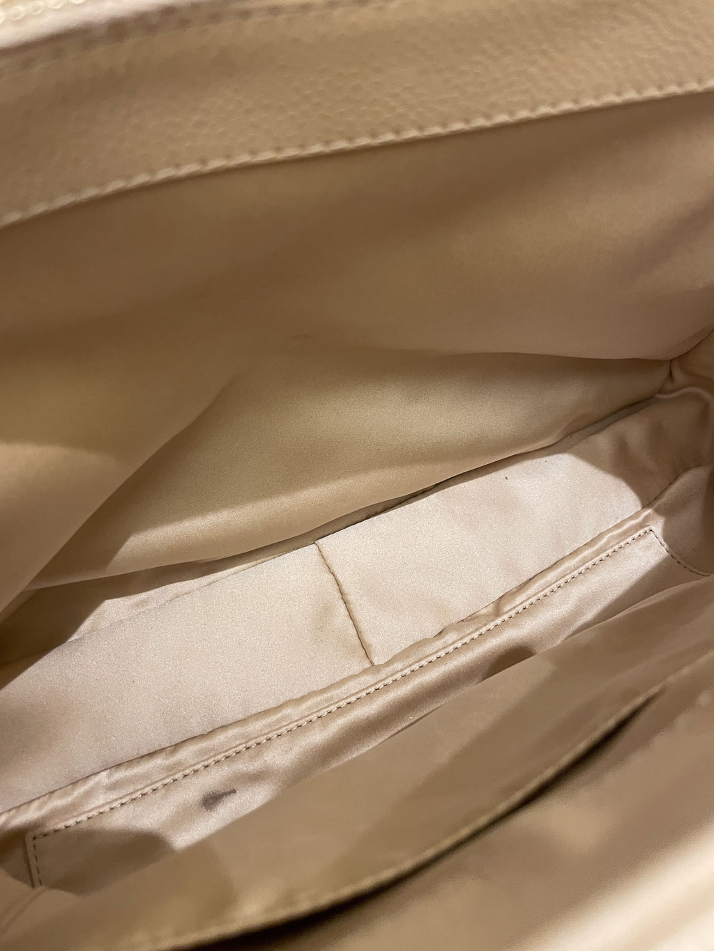 Chanel Classic Quilted GST Beige Caviar
