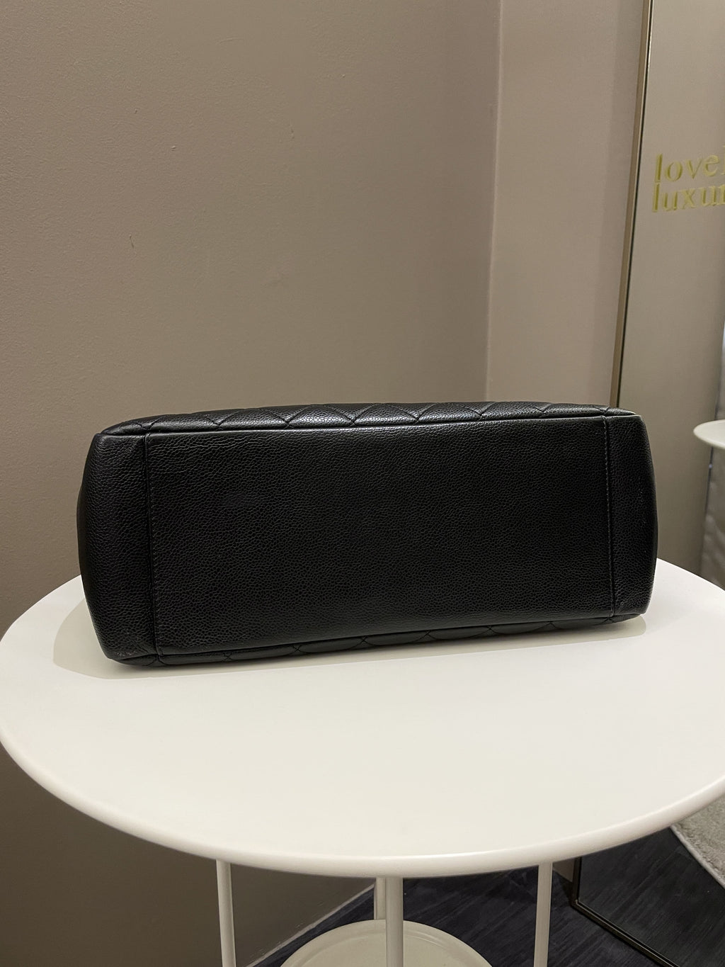 Chanel Classic Quilted GST Black Caviar