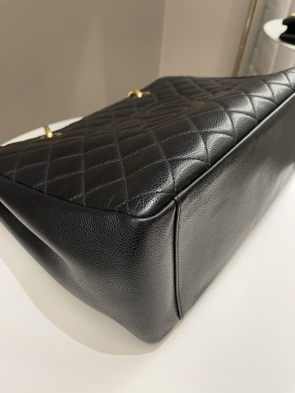 Chanel Classic Quilted GST Black Caviar