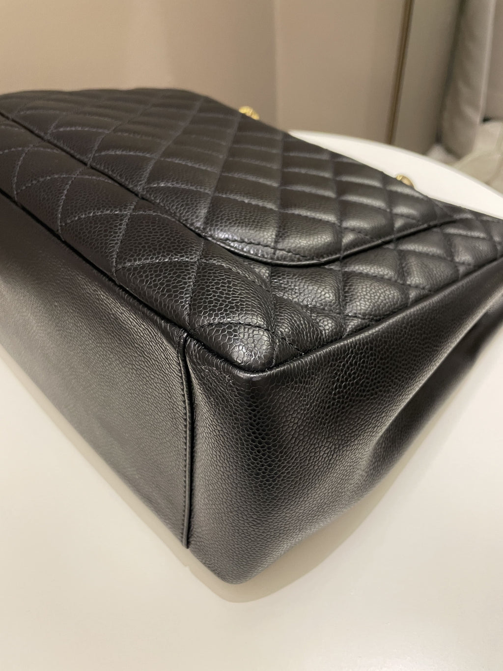 Chanel Classic Quilted GST Black Caviar