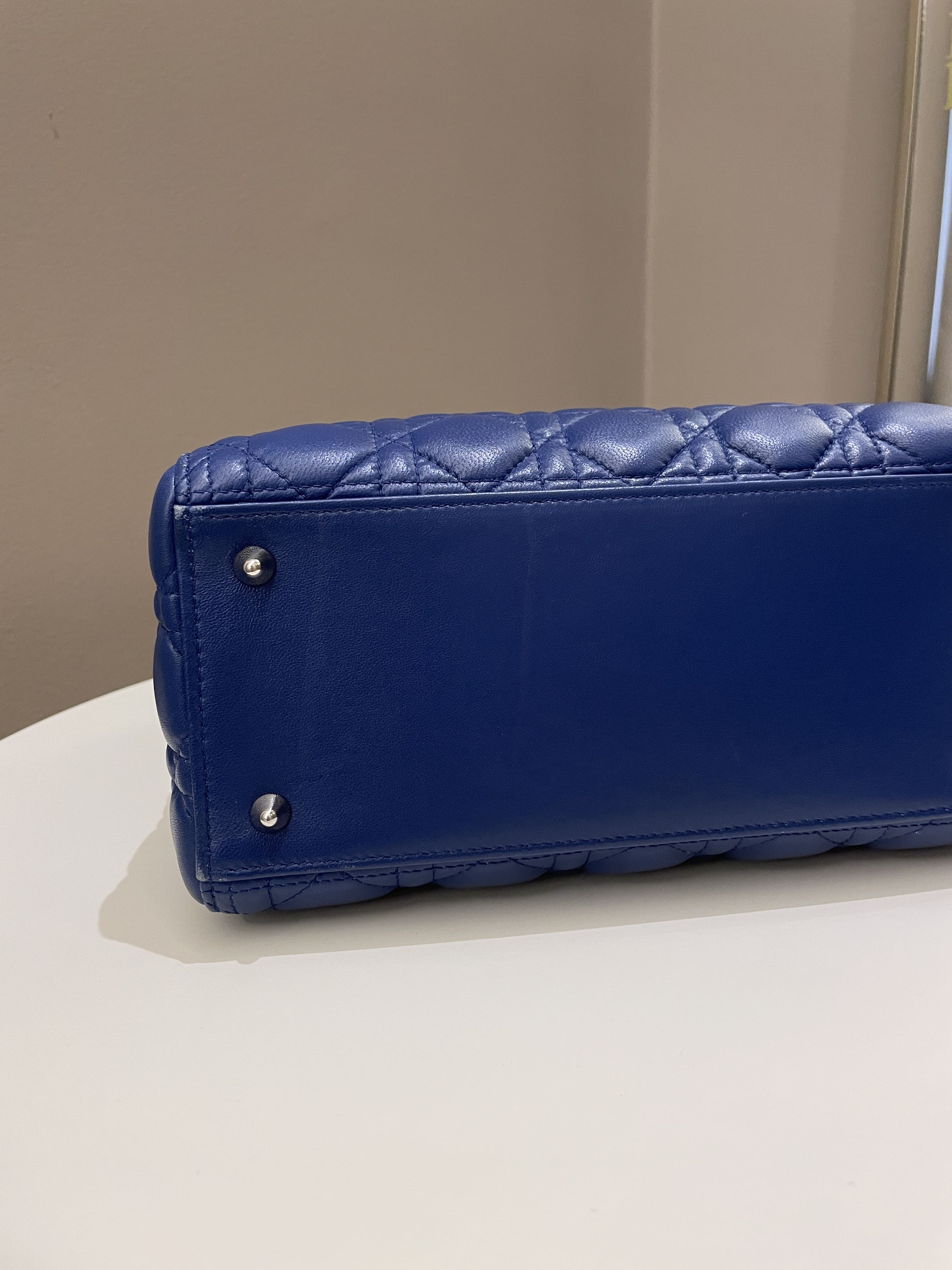 Dior Classic Lady Dior Navy Blue Lambskin