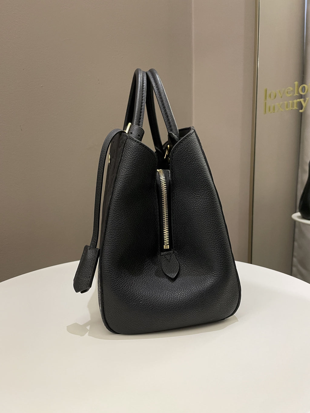 Louis Vuitton Montaigne MM Black Empreinte