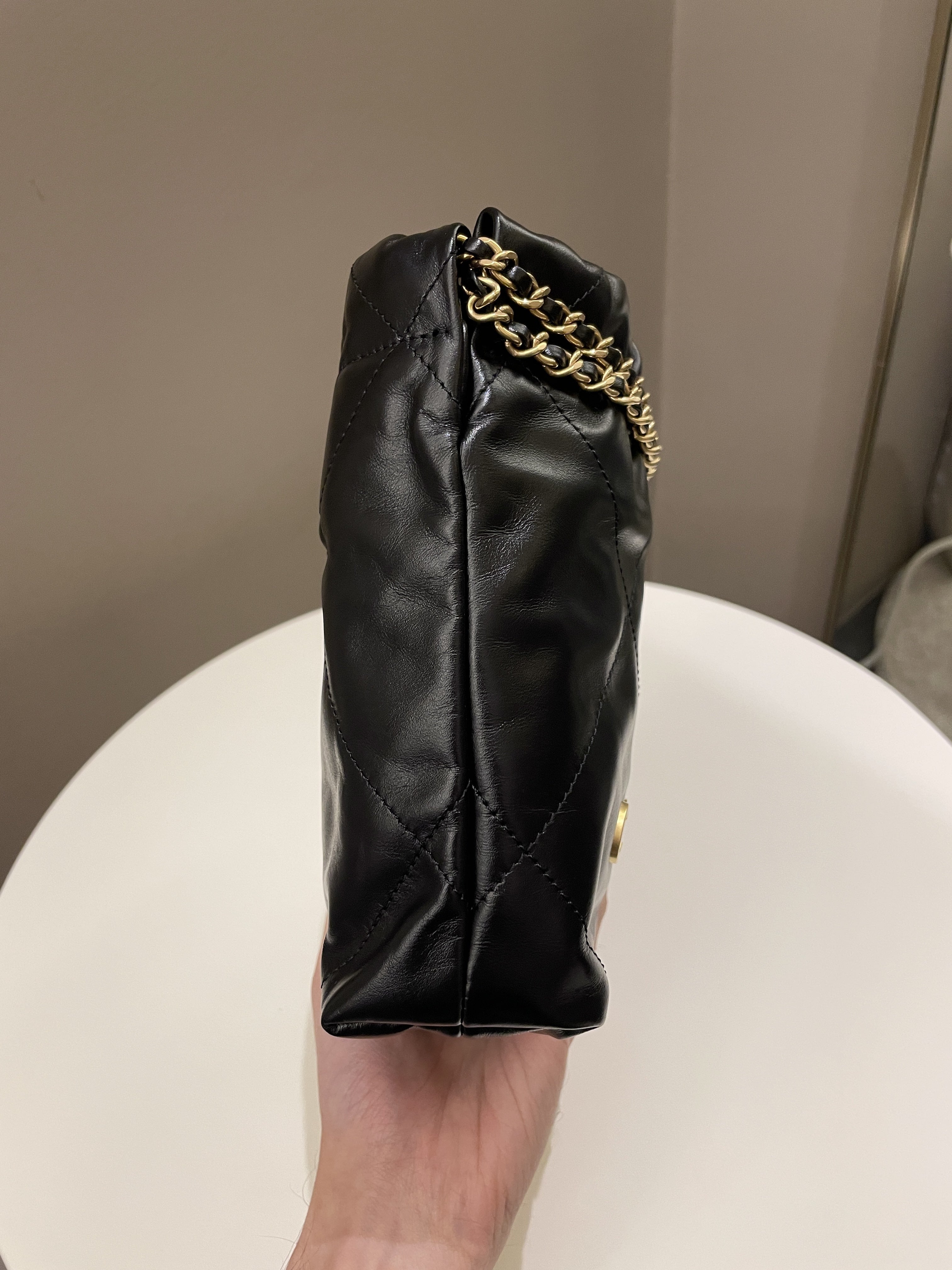 Chanel 22 Mini Black Calfskin