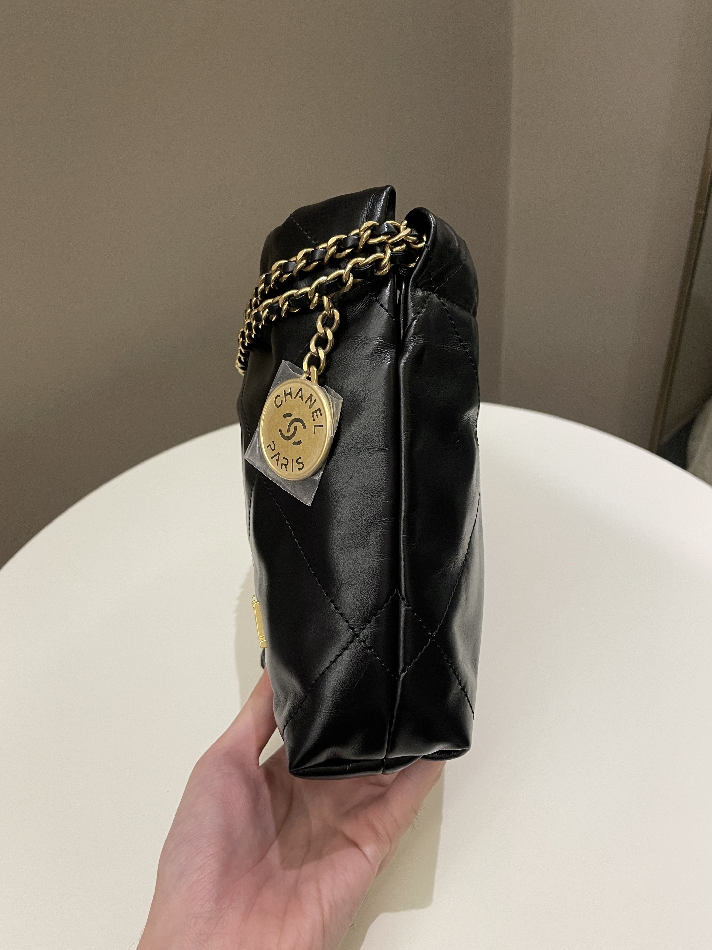Chanel 22 Mini Black Calfskin