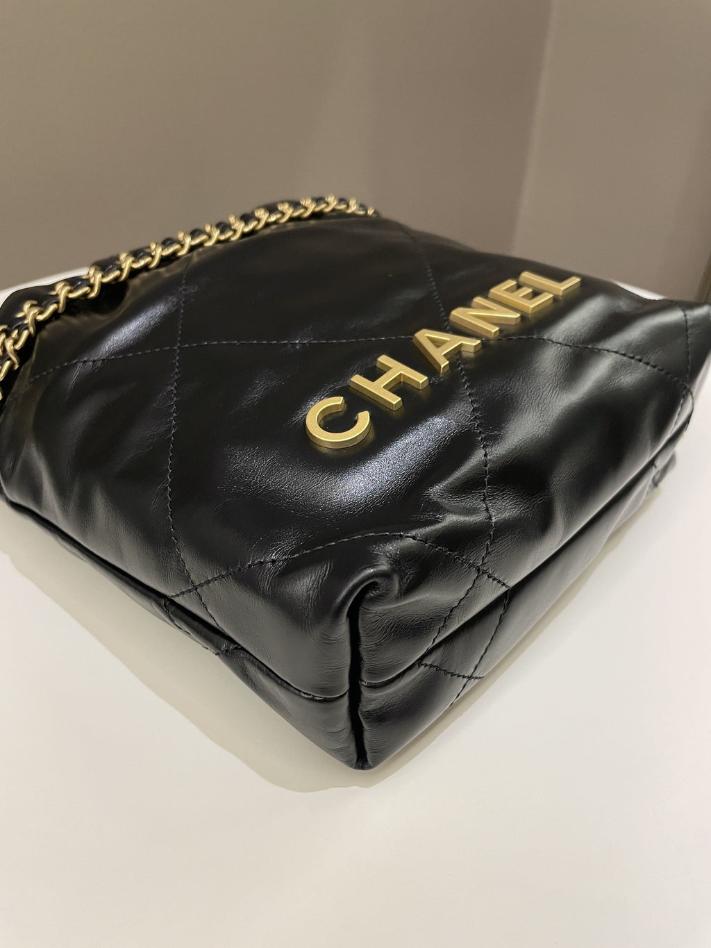 Chanel 22 Mini Black Calfskin