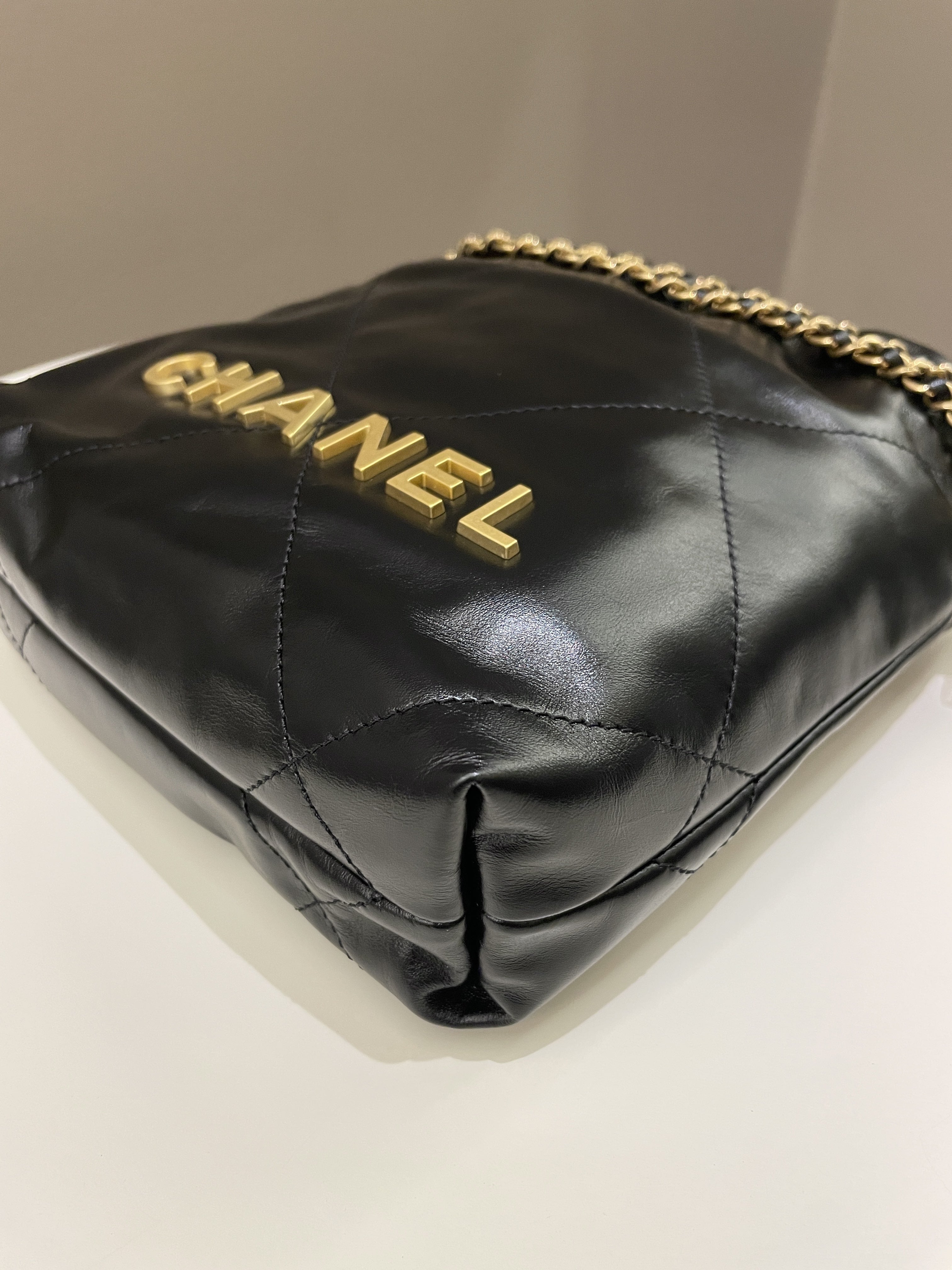 Chanel 22 Mini Black Calfskin