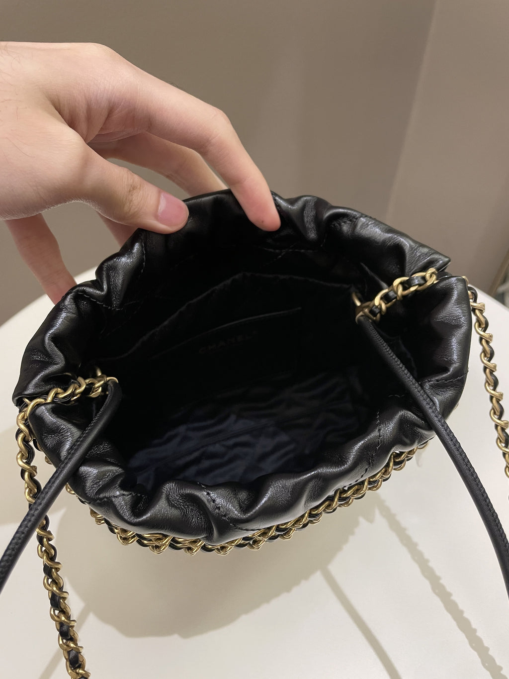 Chanel 22 Mini Black Calfskin