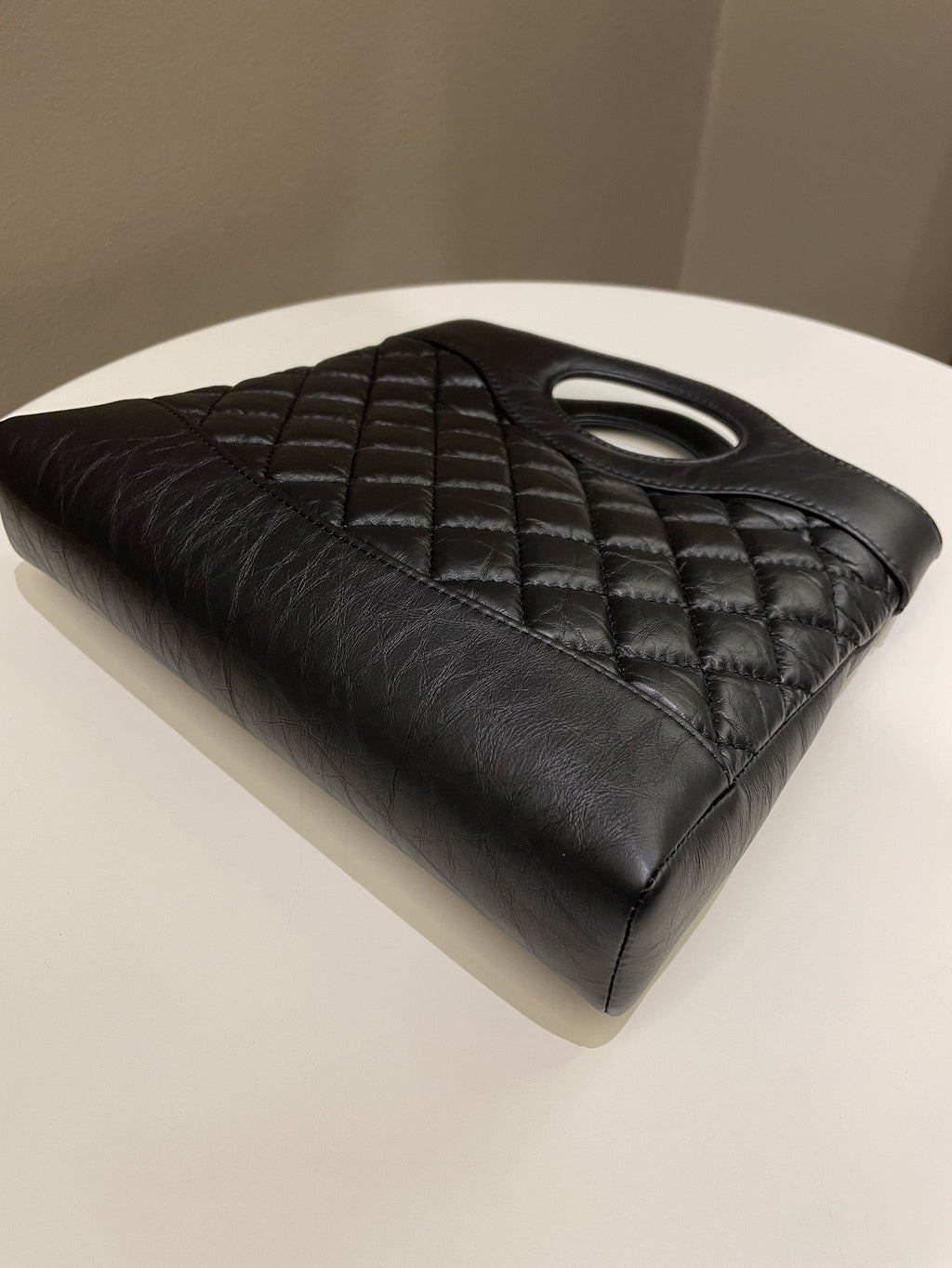 Chanel 31 Bag Black Aged Calf
