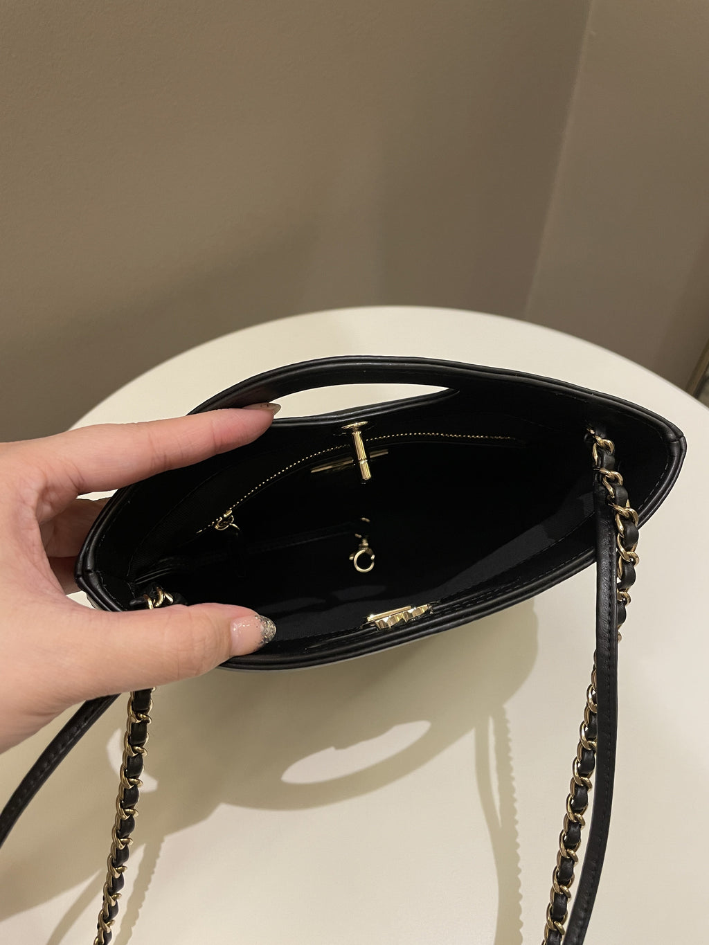 Chanel 31 Bag Black Aged Calf