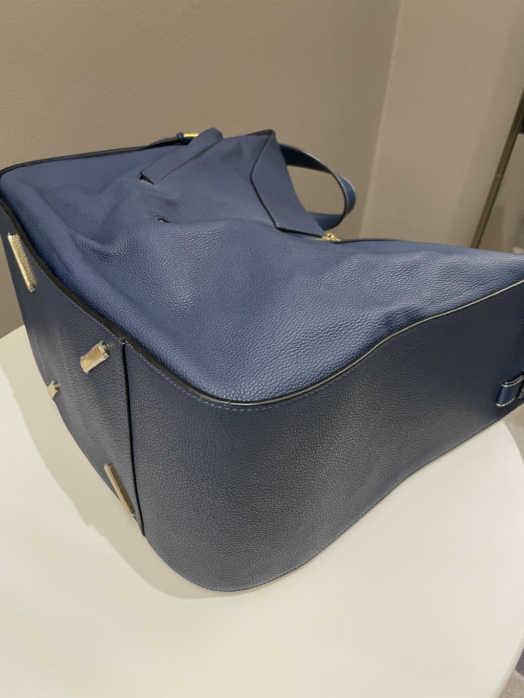Loewe Hammock Bag Steel Blue Grainy Leather