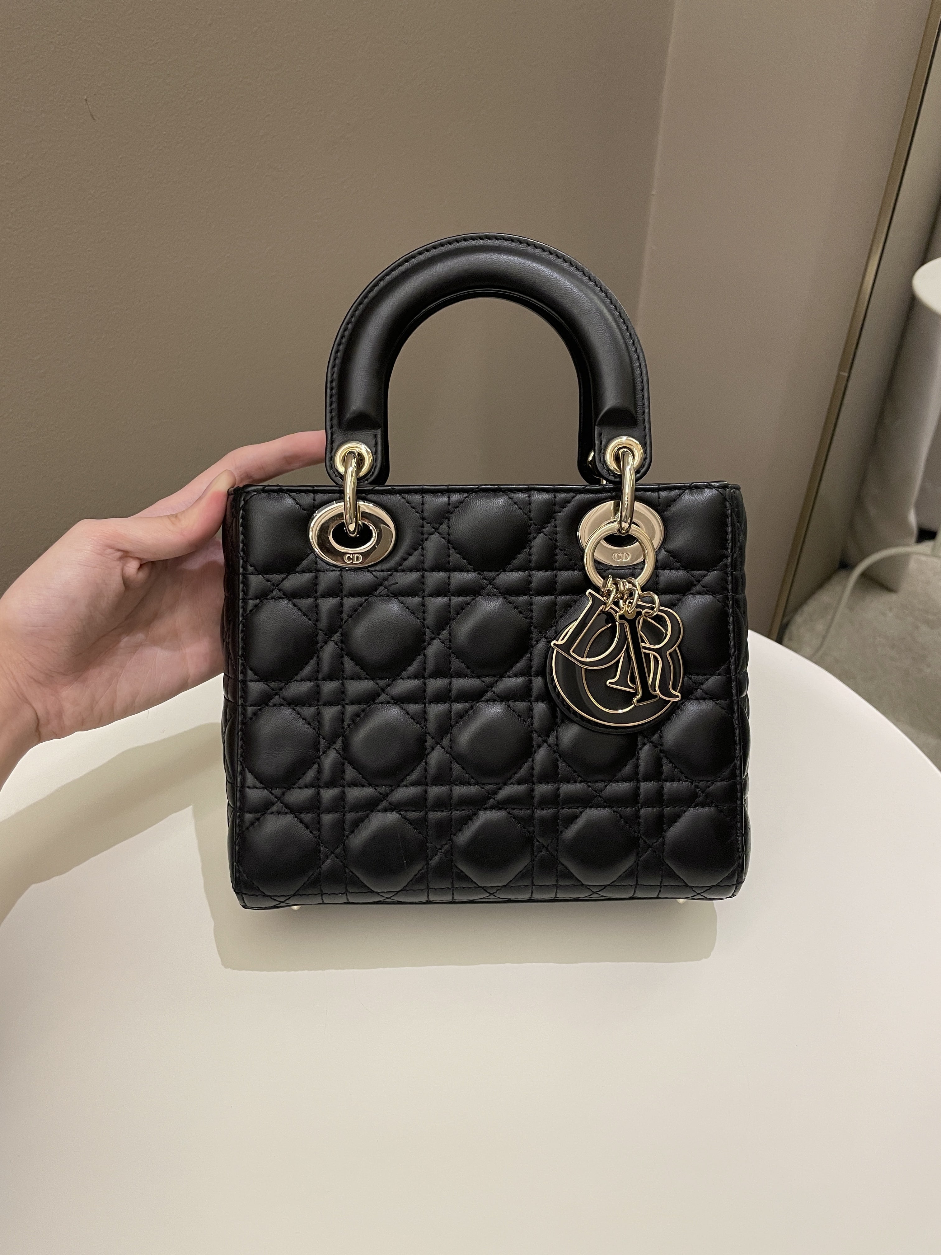 Lady Dior My ABC Dior Black Lambskin