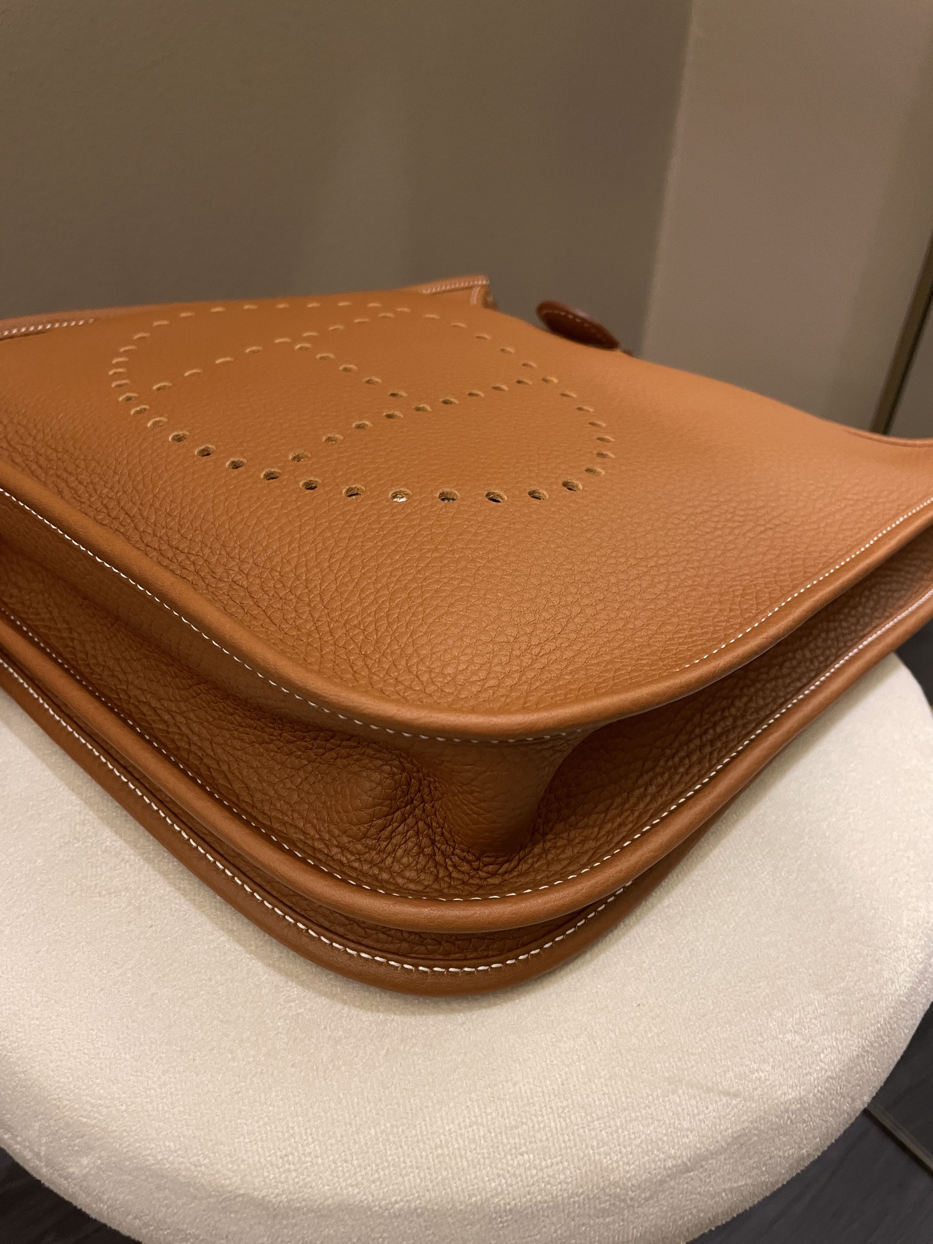 Hermes Evelyne 29 Gold Clemence