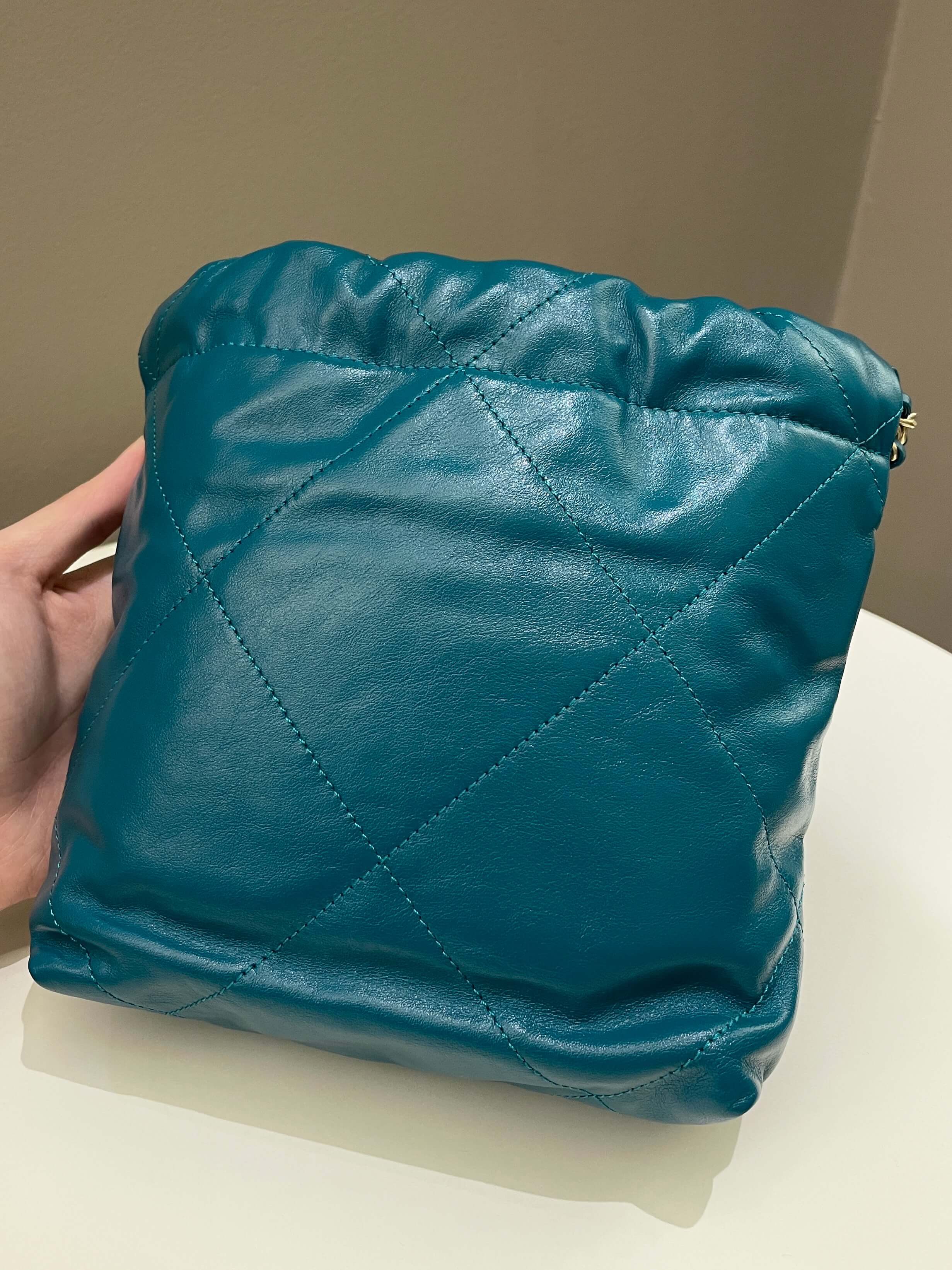 Chanel 22 Mini Emerald Green Calfskin