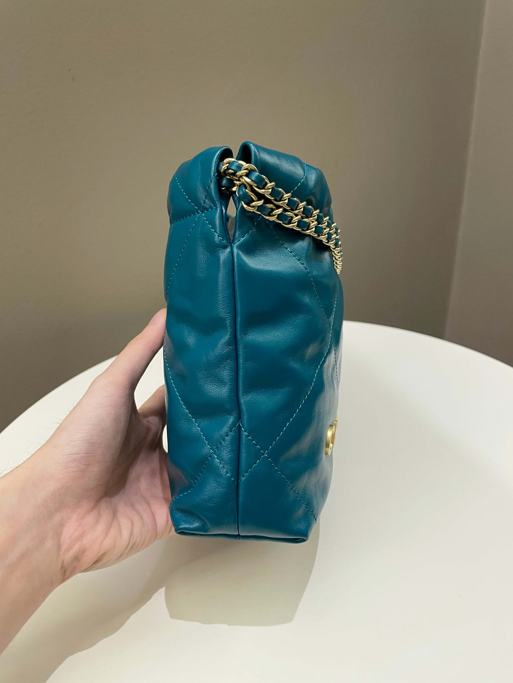 Chanel 22 Mini Emerald Green Calfskin