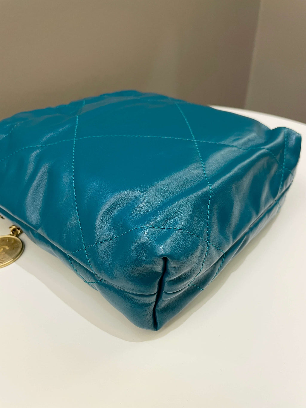 Chanel 22 Mini Emerald Green Calfskin