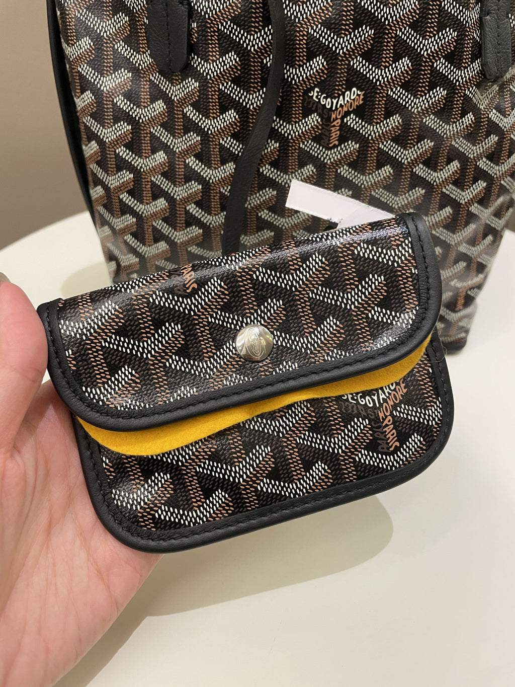 Goyard Anjou Mini  Black