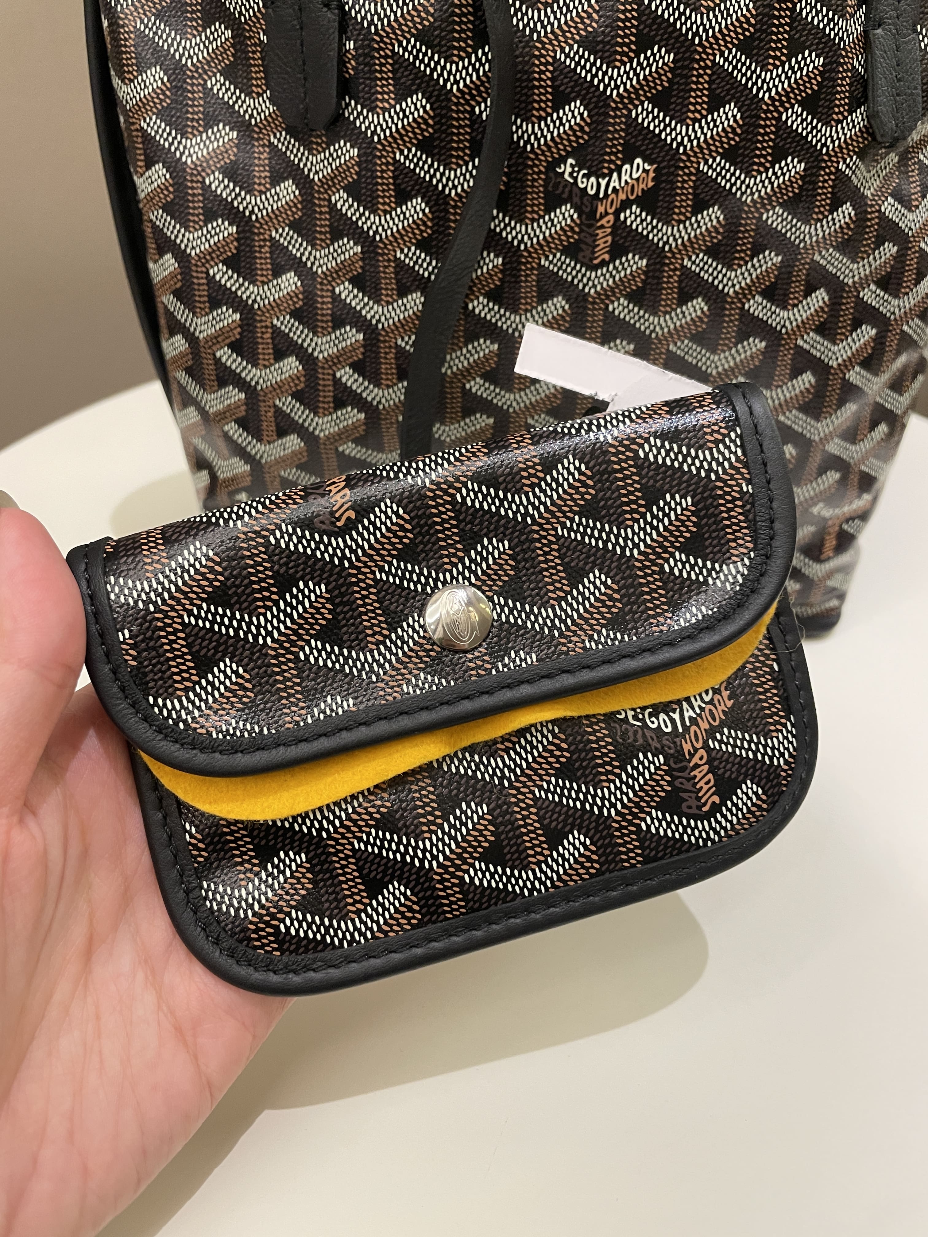 Goyard Anjou Mini  Black