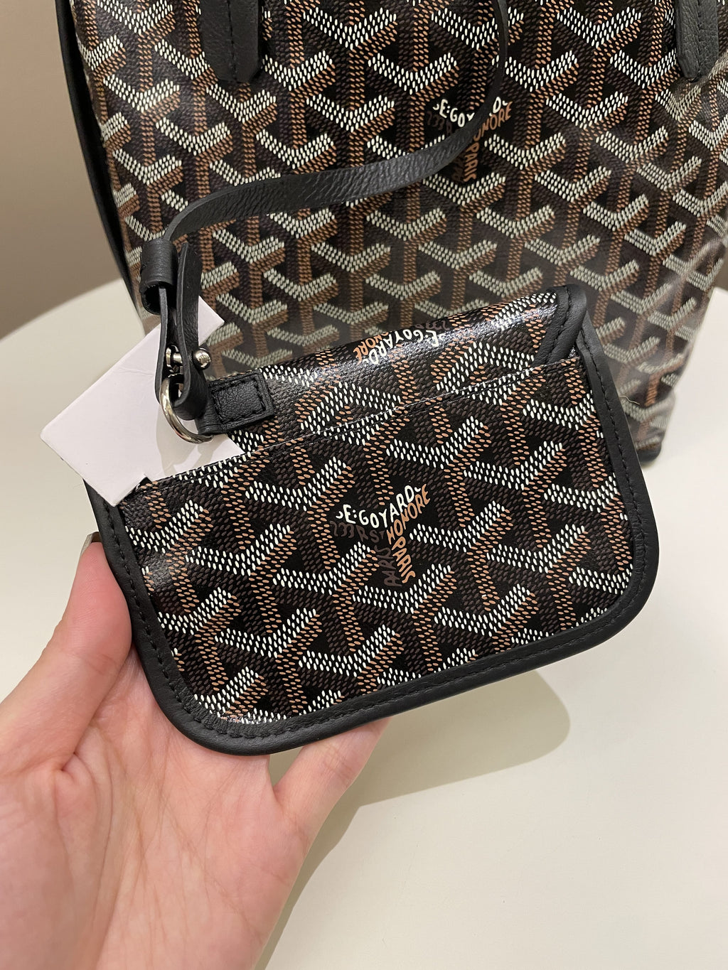 Goyard Anjou Mini  Black