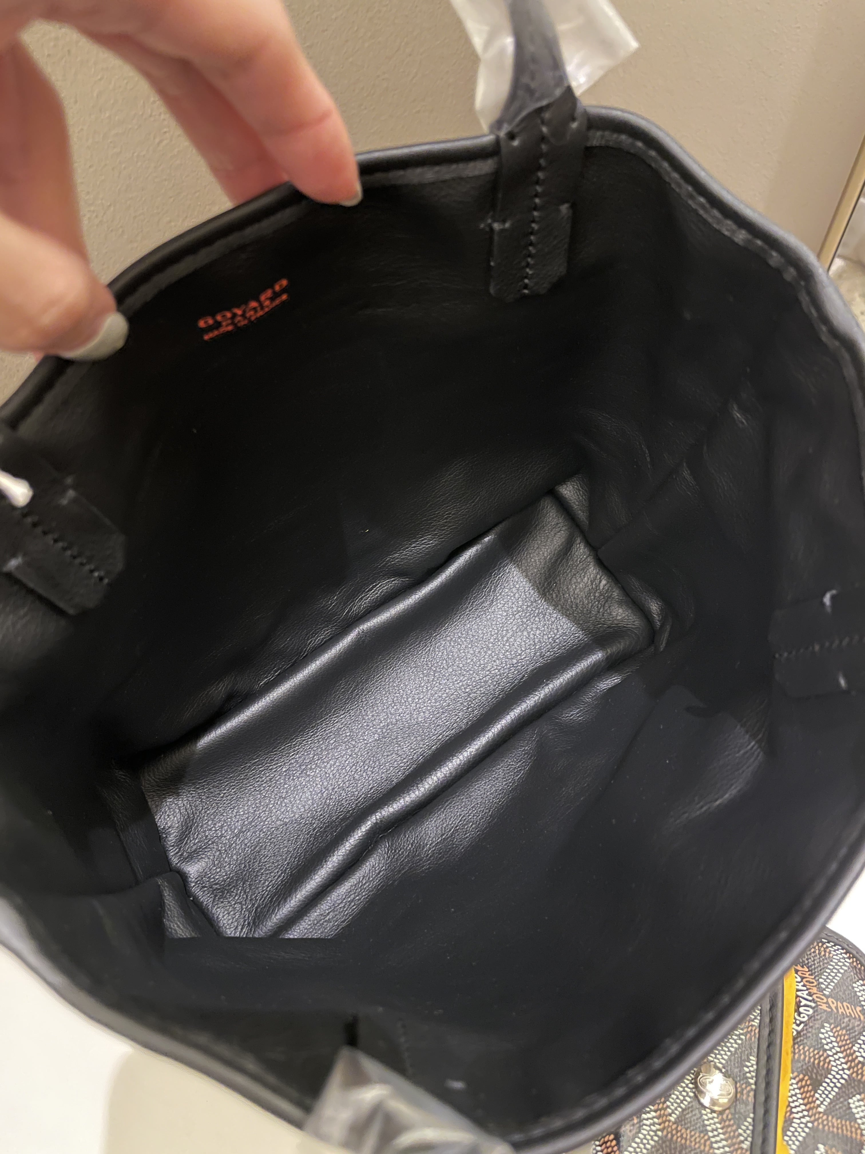 Goyard Anjou Mini  Black