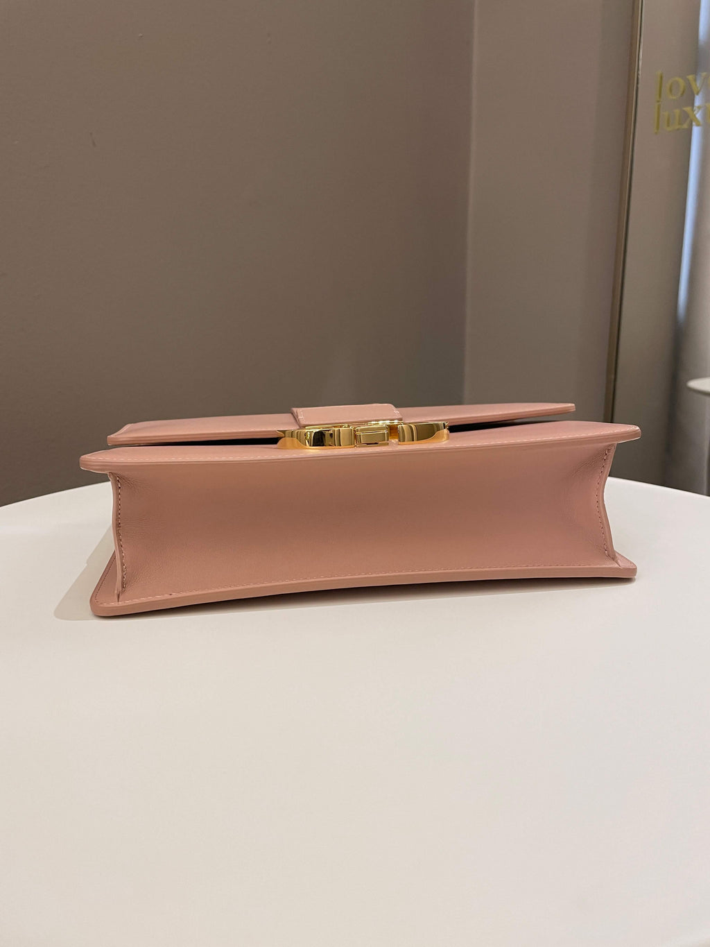 Dior Montaigne 30 Nude Blush Calfskin