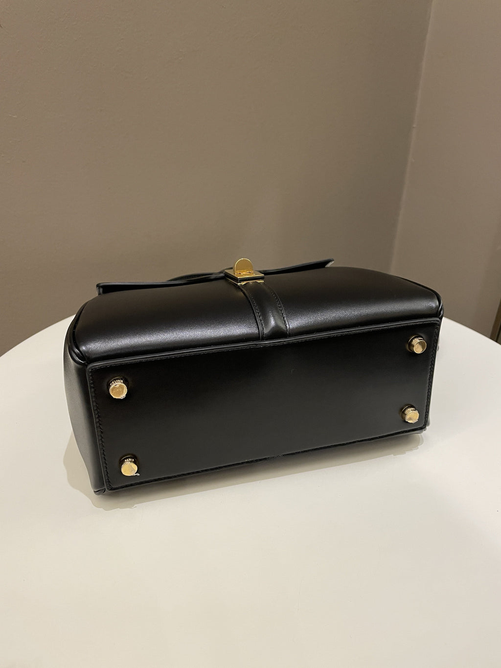 Celine Small 16  Black Calfskin