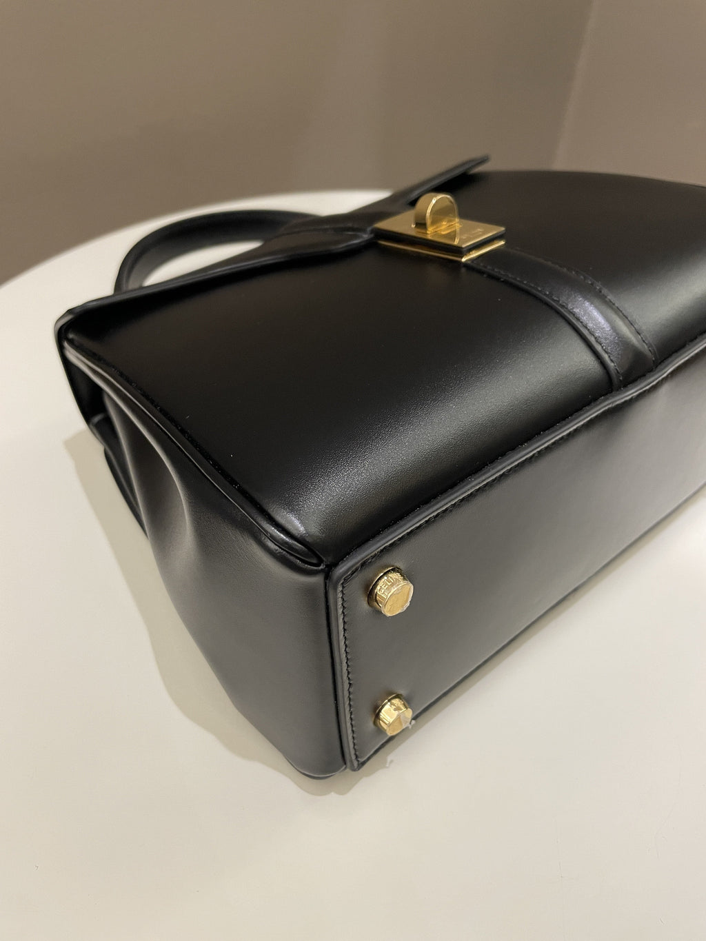 Celine Small 16  Black Calfskin