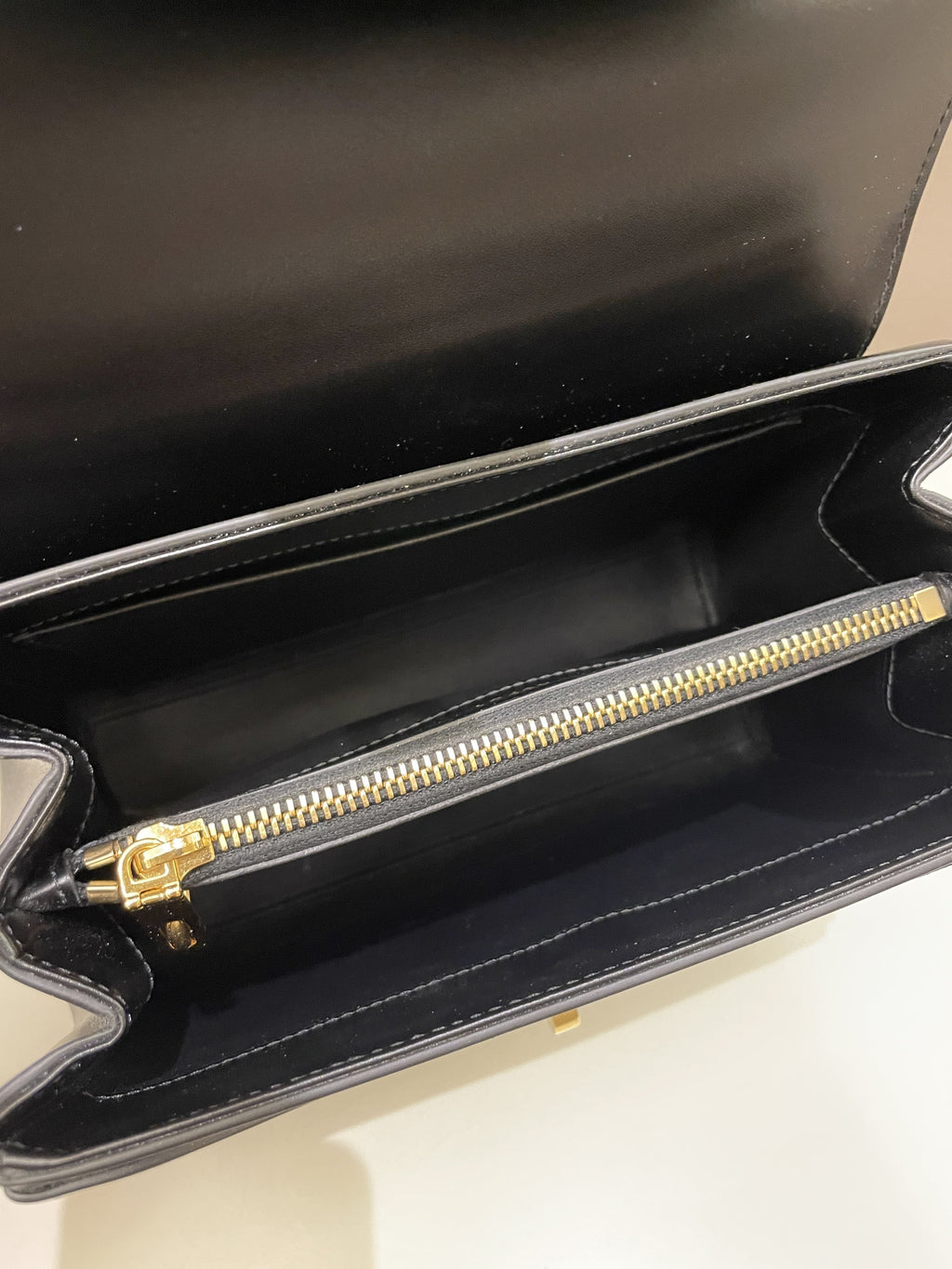 Celine Small 16  Black Calfskin