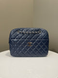 Chanel Jumbo Camera Bag Navy Caviar