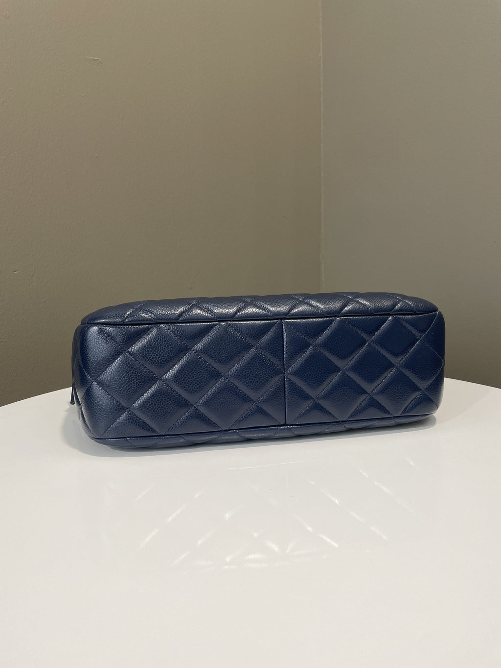 Chanel Jumbo Camera Bag Navy Caviar
