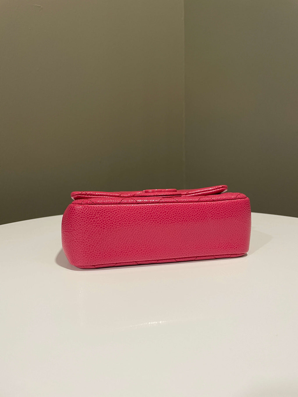 Chanel Quilted Incognito Mini Square Rose Pink Caviar